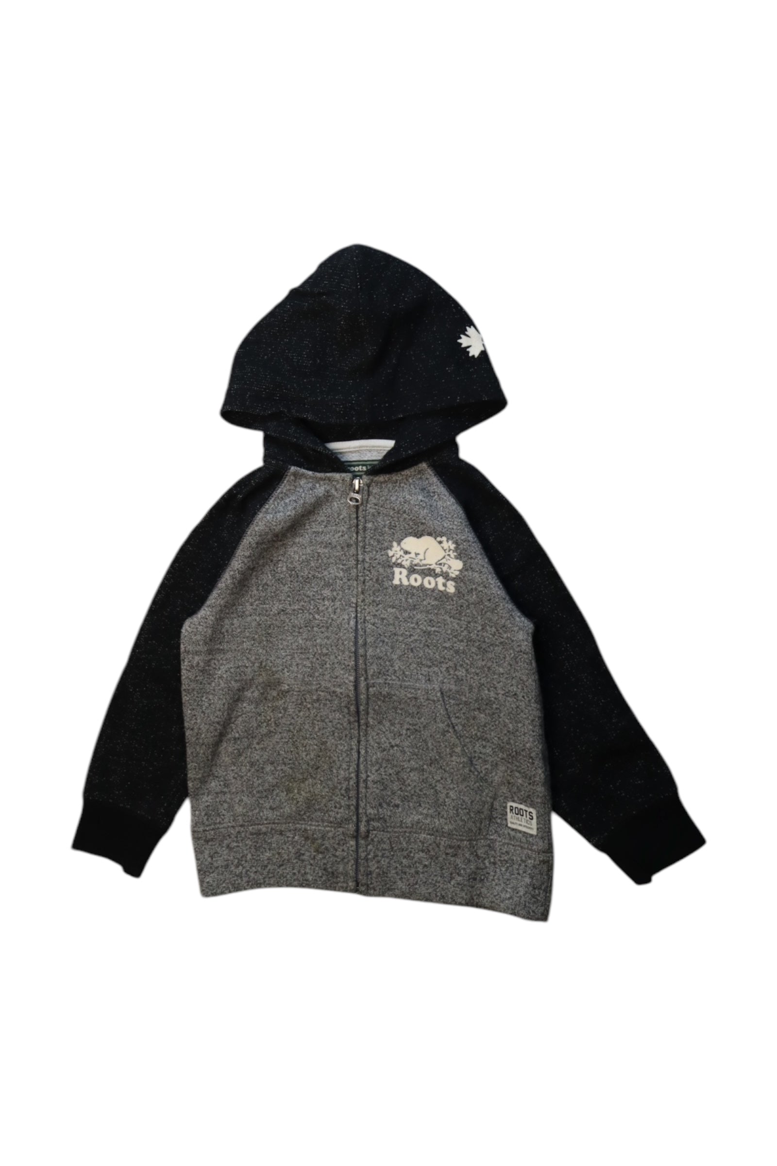 Roots Kids Hooded Zippered Sweatshirt 3T、mySite、g9winljtr