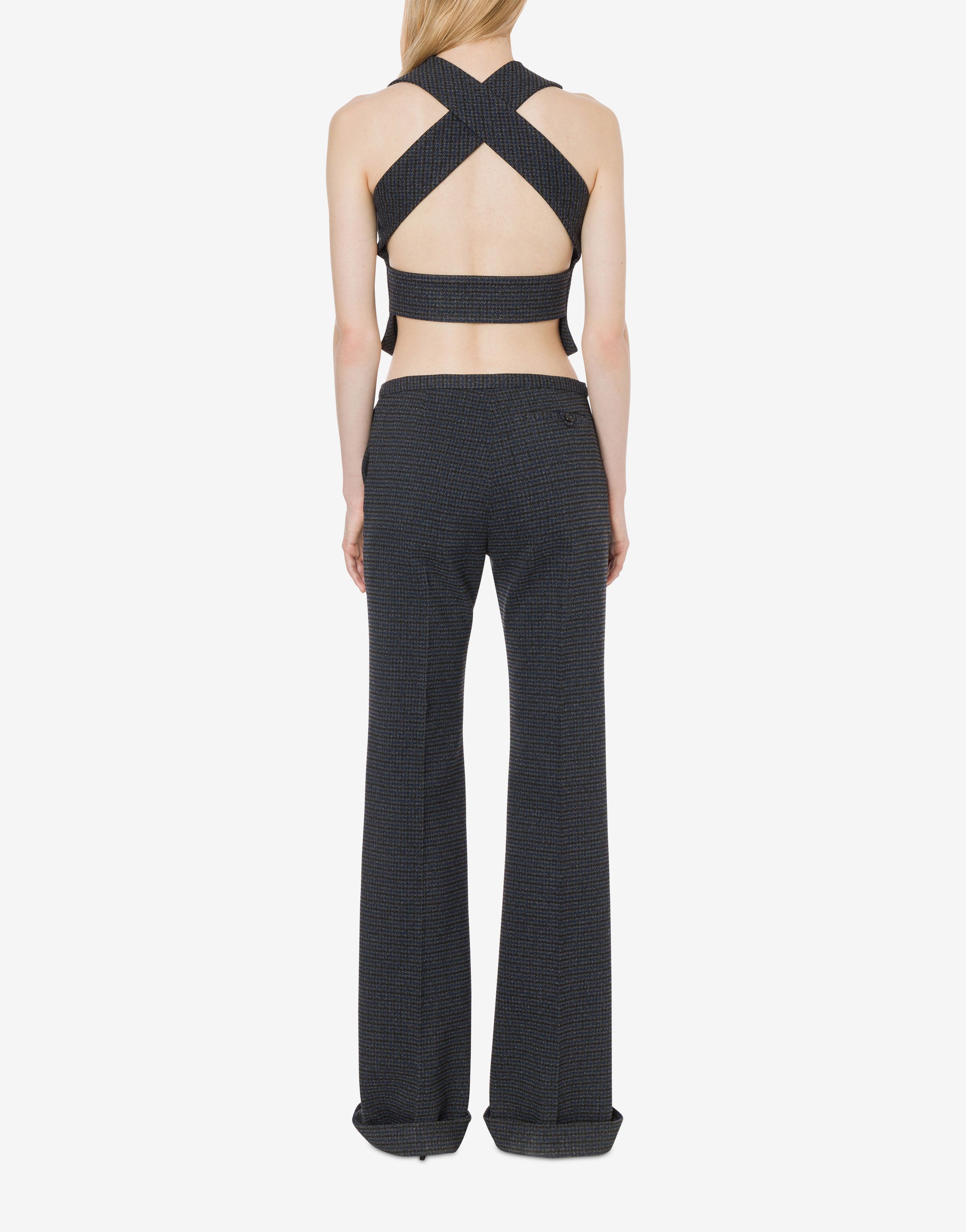 Gilet in pied de poule、mySite、aoinhome