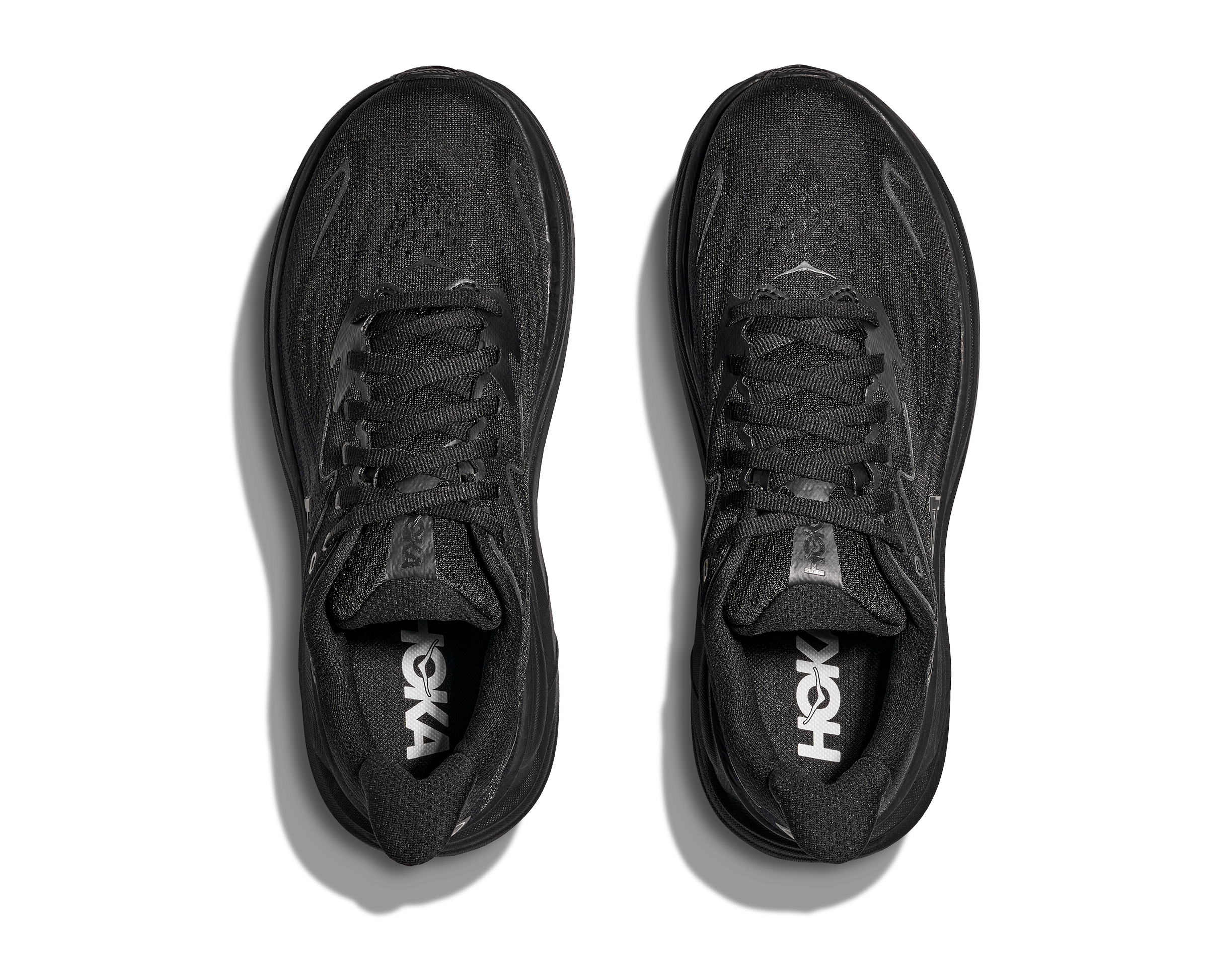  HOKA Men's Clifton 10 Cushioned Running Shoe - Black/Black、mySite、preschool7hills