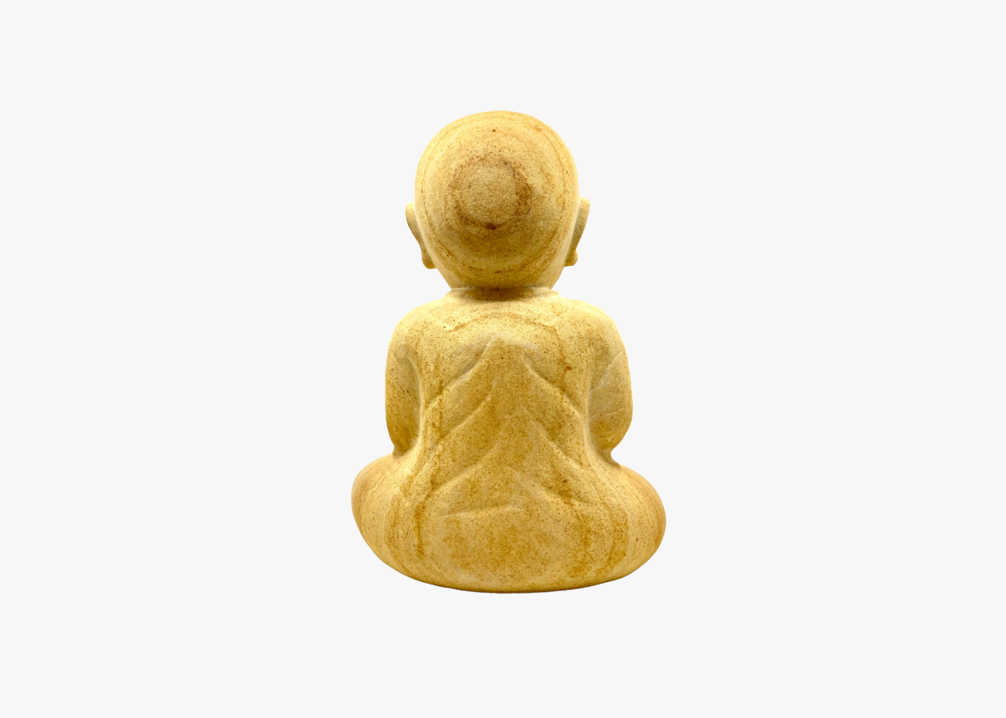 Baby Monk - Sandstone Statue (Medium, 31cm)、mySite、topwebapps