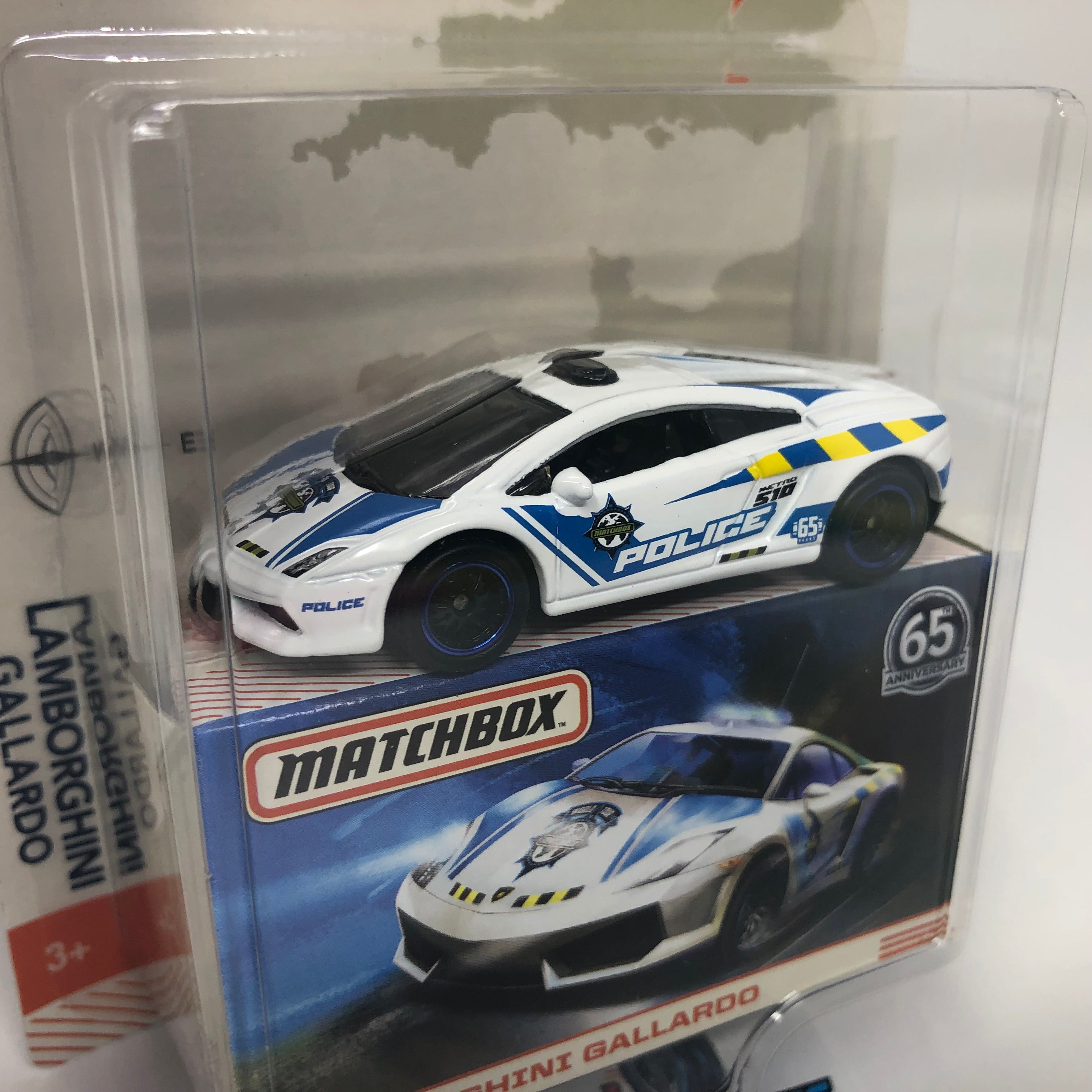 Lamborghini Gallardo Police * Matchbox Globe Travelers 65th Anniversary、mySite、hgirdovlk