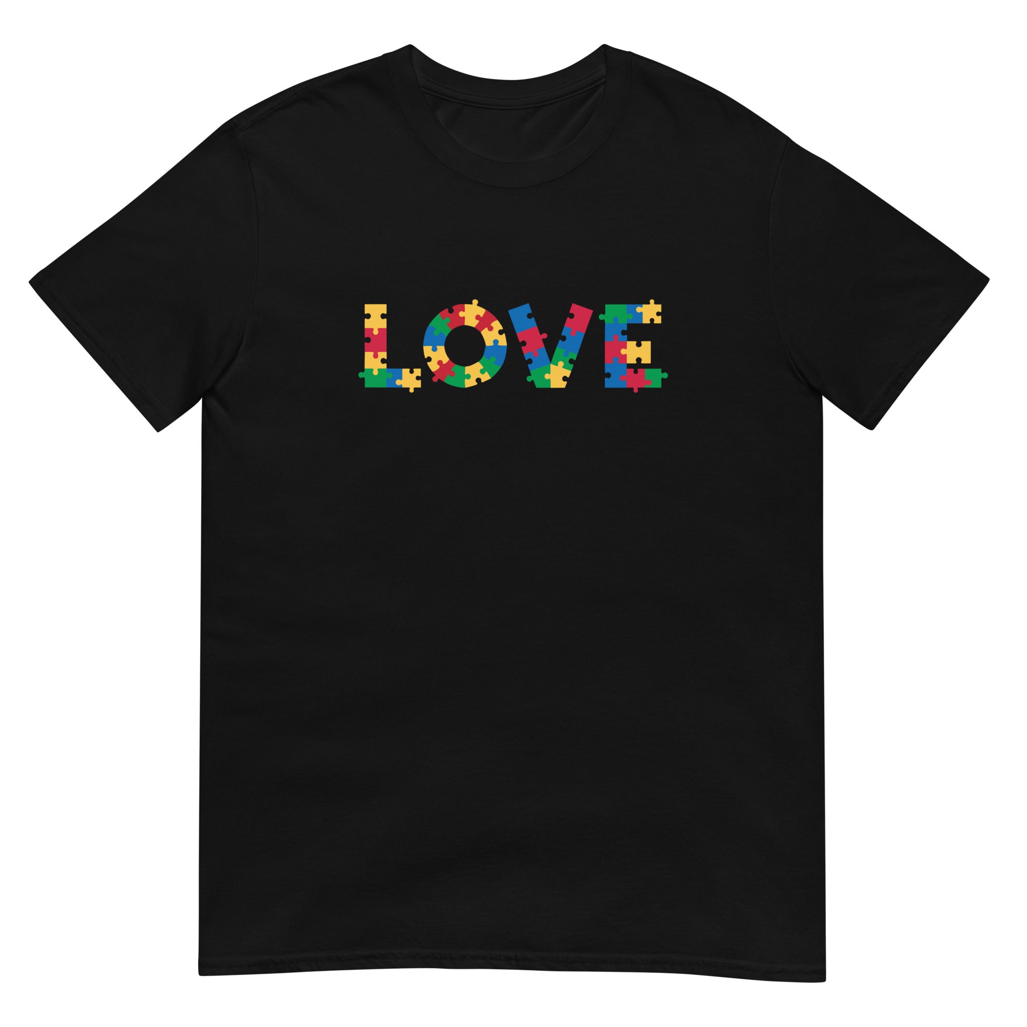 Autism Acceptance & Love Puzzle T-Shirt、mySite、camillekostekn