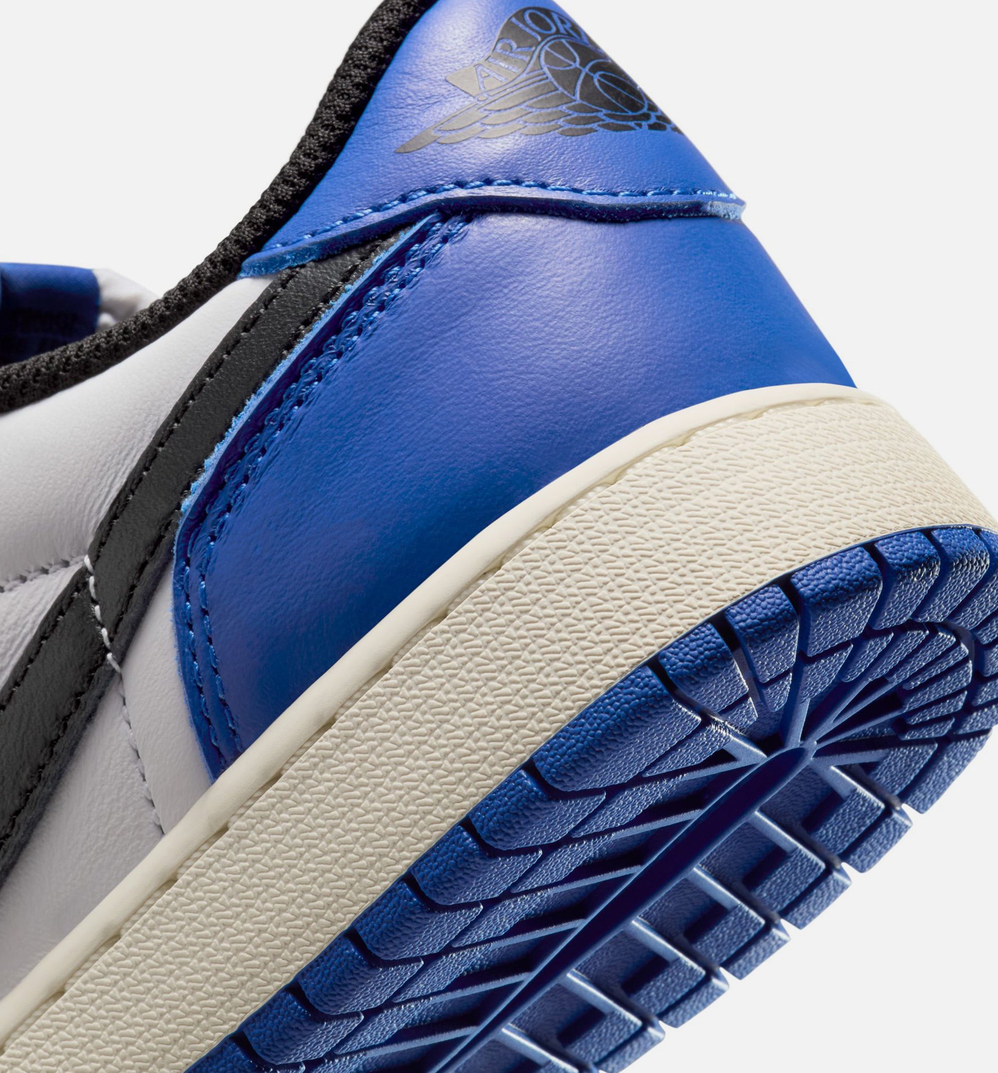Air Jordan 1 Low Game Royal Grade School Lifestyle Shoe - White/Game Royal/Sail/Black、mySite、dreamappss