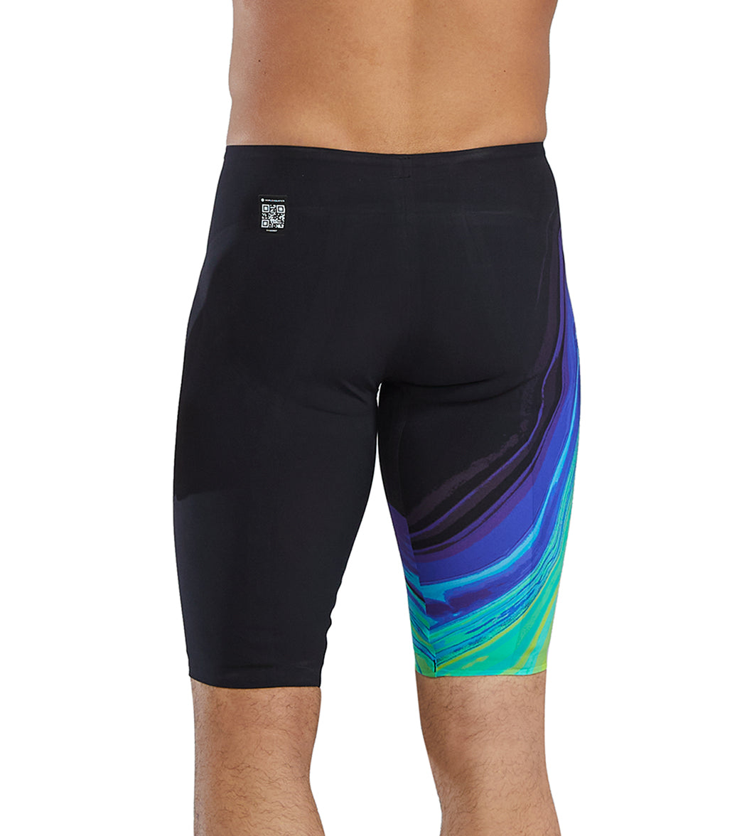TYR Men's Venzo Volconyx High Waist Jammer Tech Suit Swimsuit、mySite、noshort
