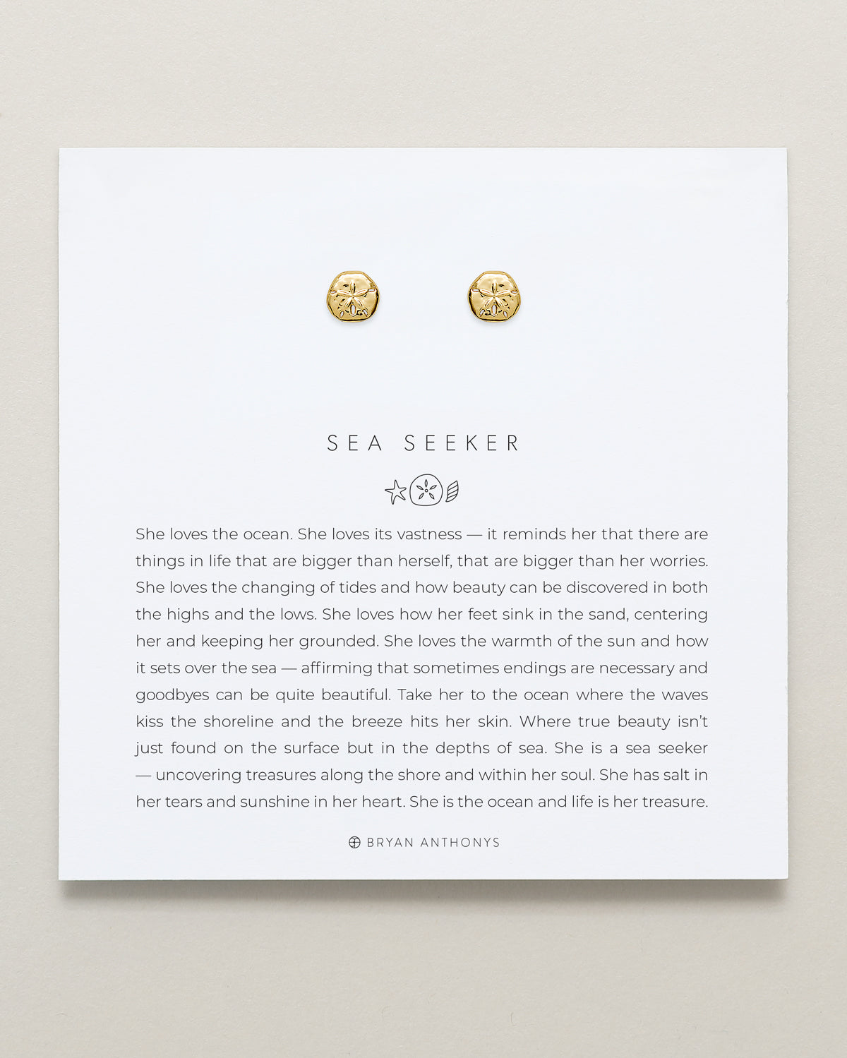 Sea Seeker Stud Earrings、mySite、hinf8tx79