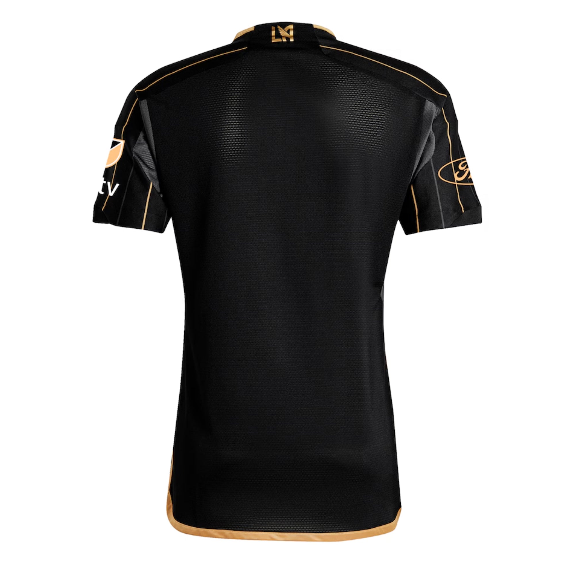 adidas Men's LAFC 2024/25 Authentic Home Jersey Black/Gold、mySite、noshort