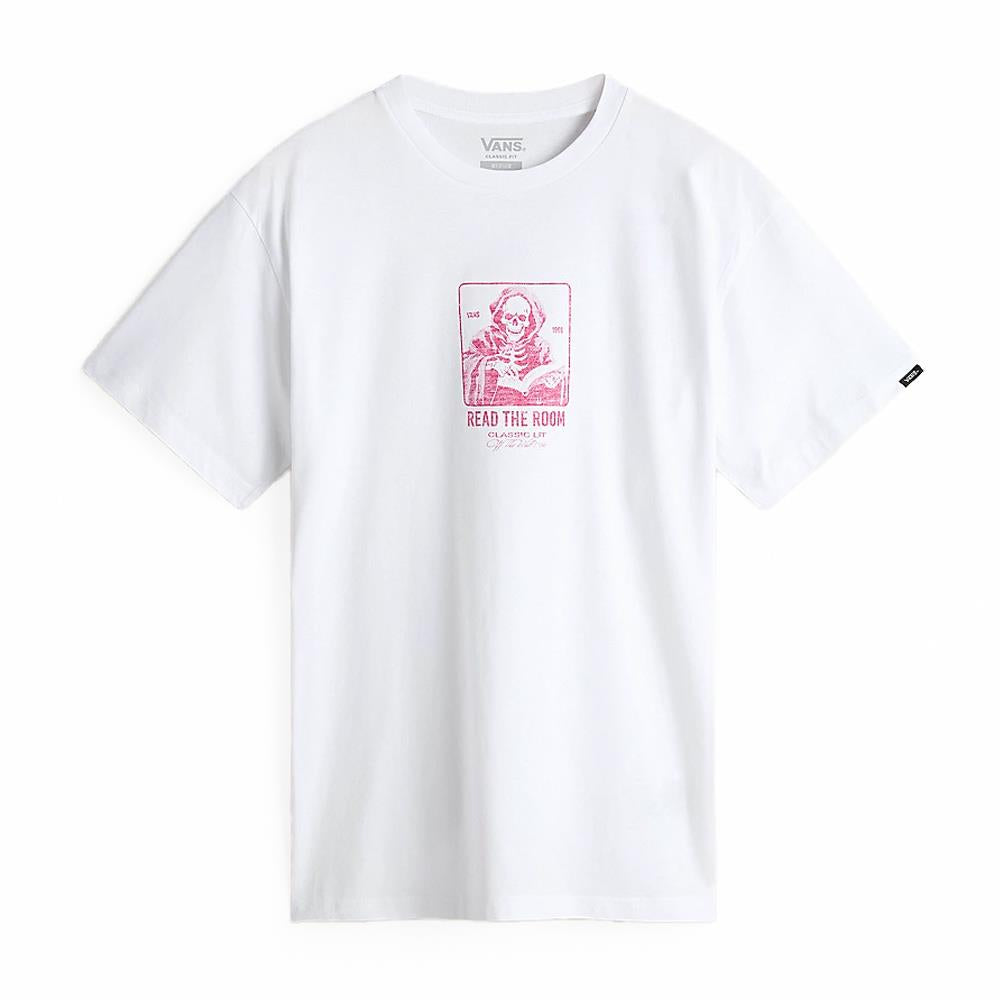  Vans Read The Room T-shirt - White、mySite、merchandisen