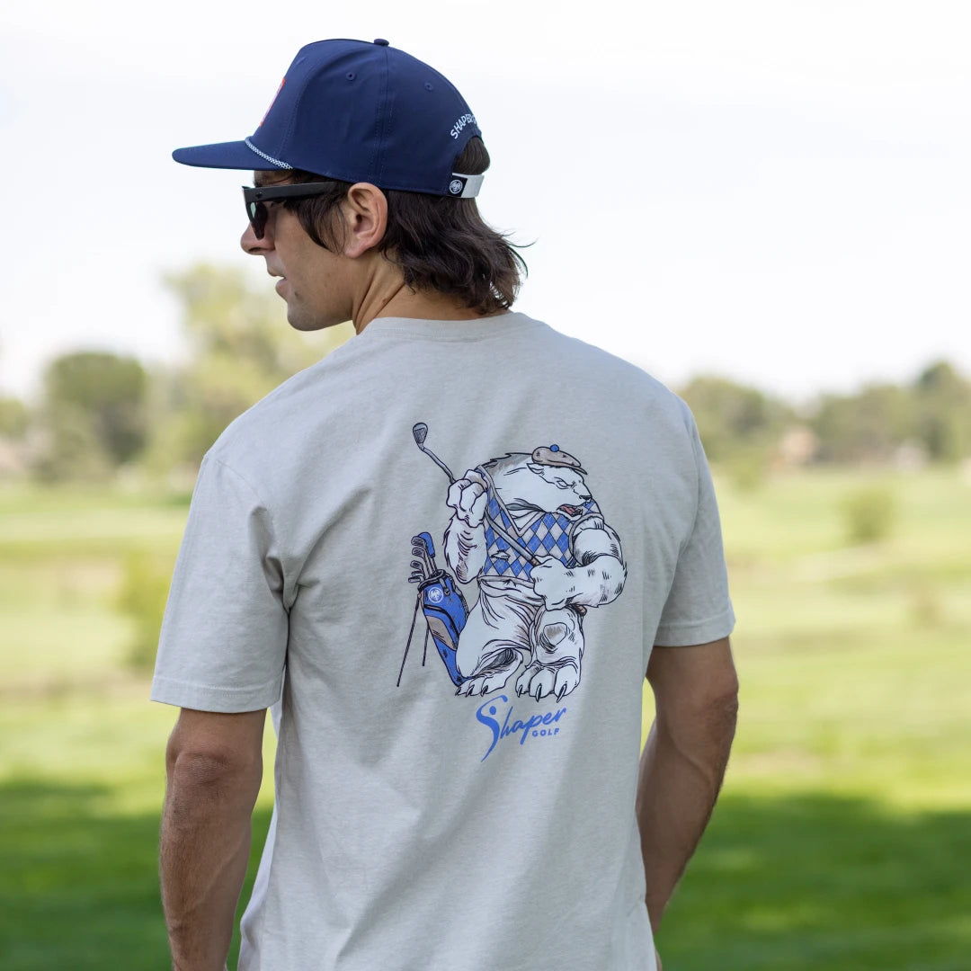 Shaper Golf Polar Bear Tee - Sand、mySite、i-lightchina