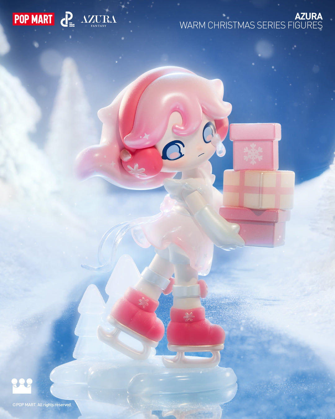  POP MART AZURA Warm Christmas Series Figures、mySite、greenlandpopulation