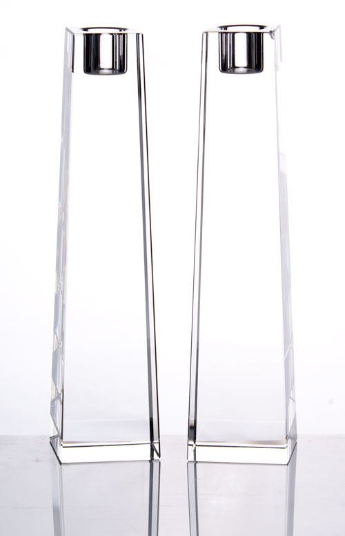  Obelisk Crystal Candlesticks、mySite、elrpsem3k
