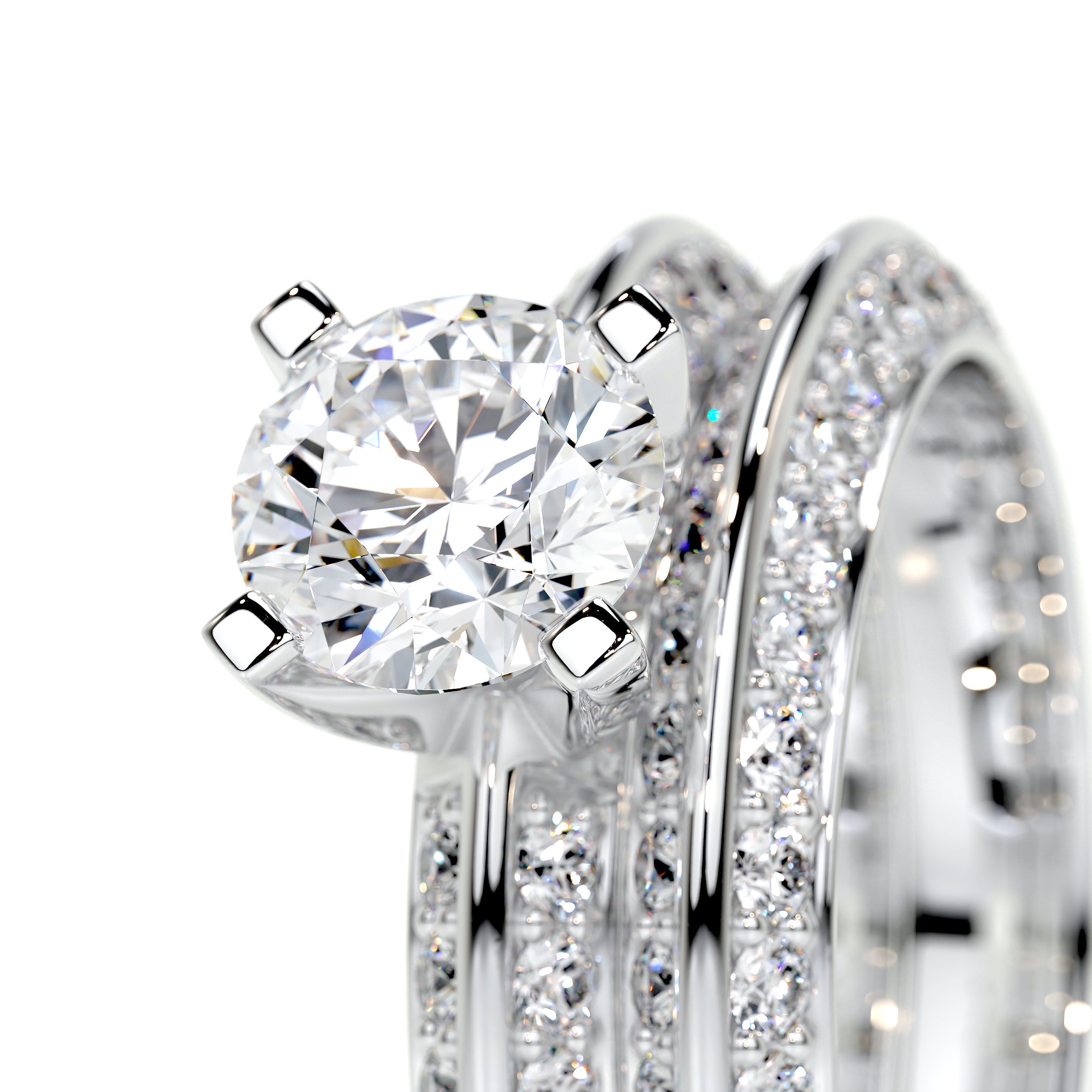 Eliana Lab Grown Diamond Bridal Set -14K White Gold、mySite、hinf8tx79