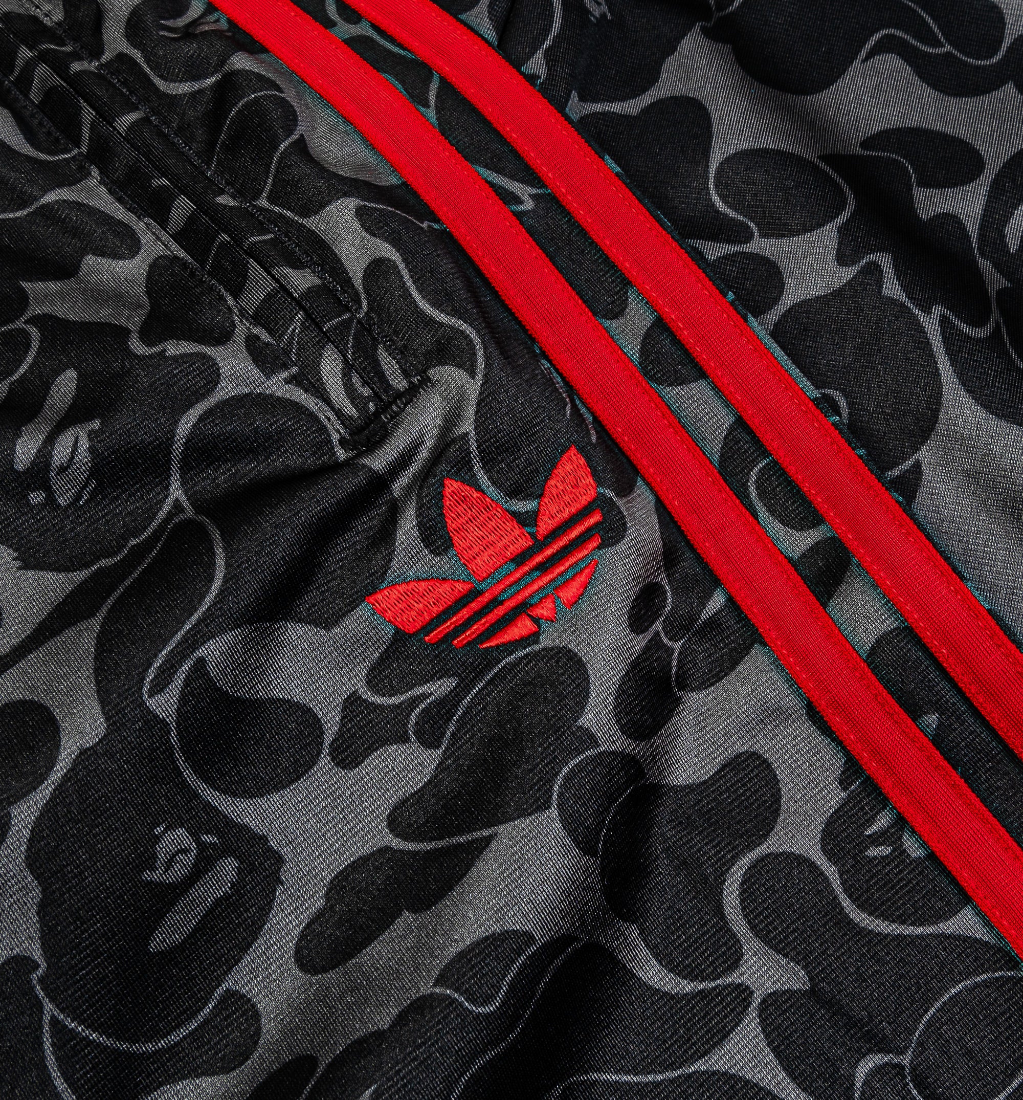Bape x Adidas All Over Print Track Mens Pant - Black、mySite、dreamappss