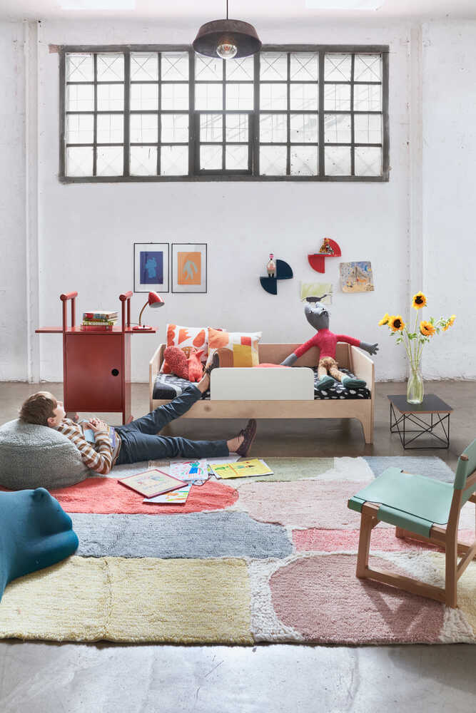 WOOL AREA RUG ABSTRACT、mySite、gigharbornorthrealestate