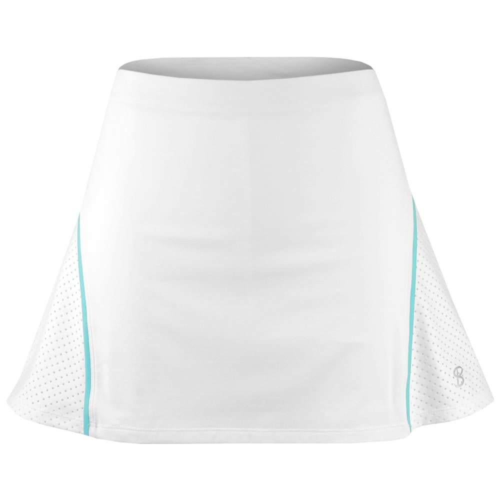 Sofibella Women's On the Dot 13 High-Waisted Skort - White/Air