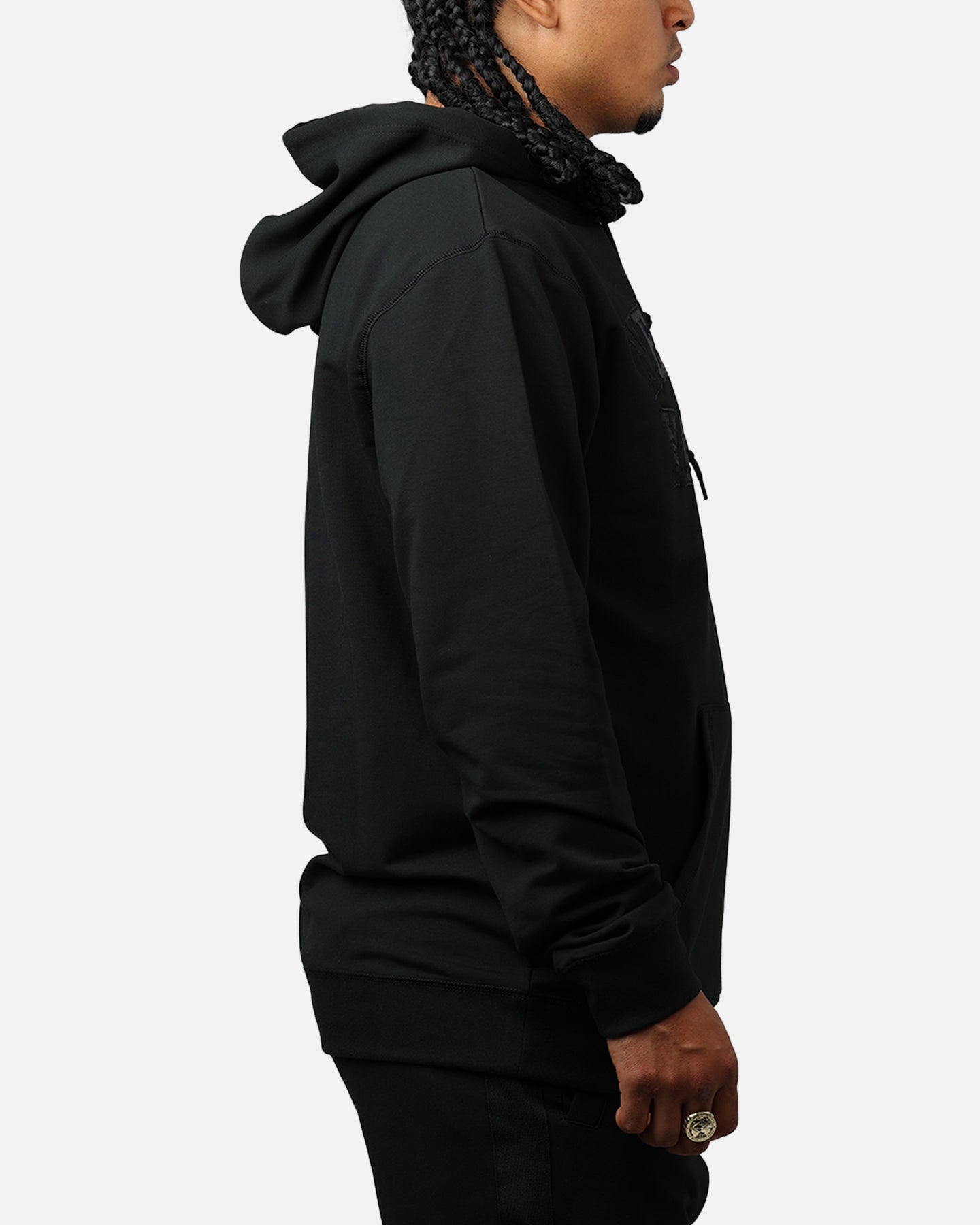 New Era New York Yankees Logo Select Hoodie Black/Black、mySite、zt4zffjzw