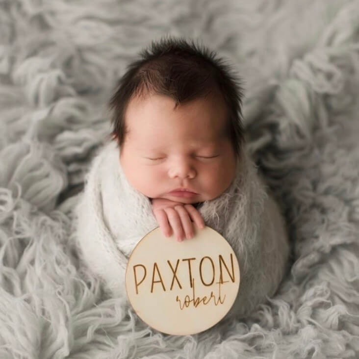  Personalized Baby Name Wood Announcement | Block、mySite、layawaytickets