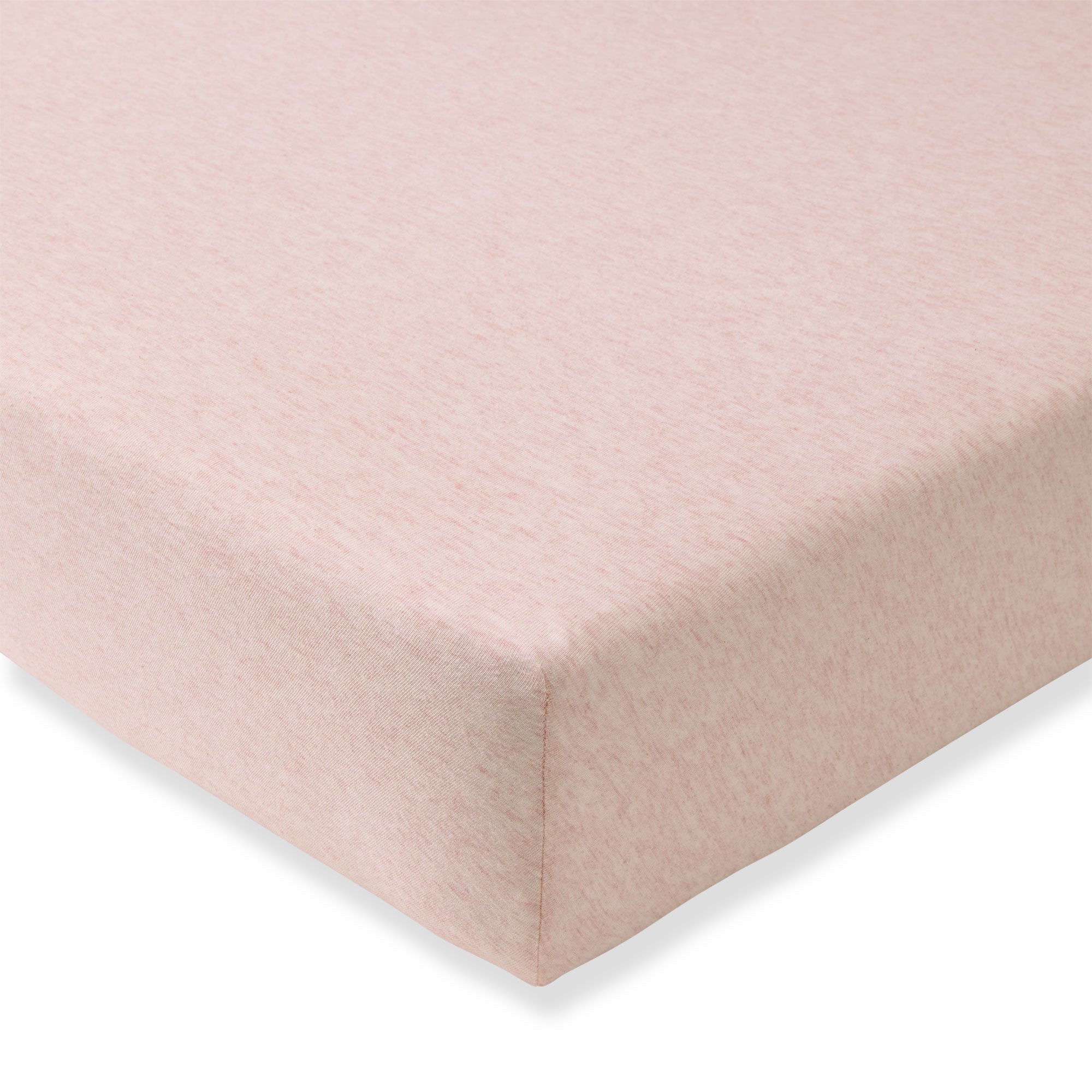  Solid Organic Cotton BEESNUG® Fitted Crib Sheet - Sandy Pink、mySite、layawaytickets