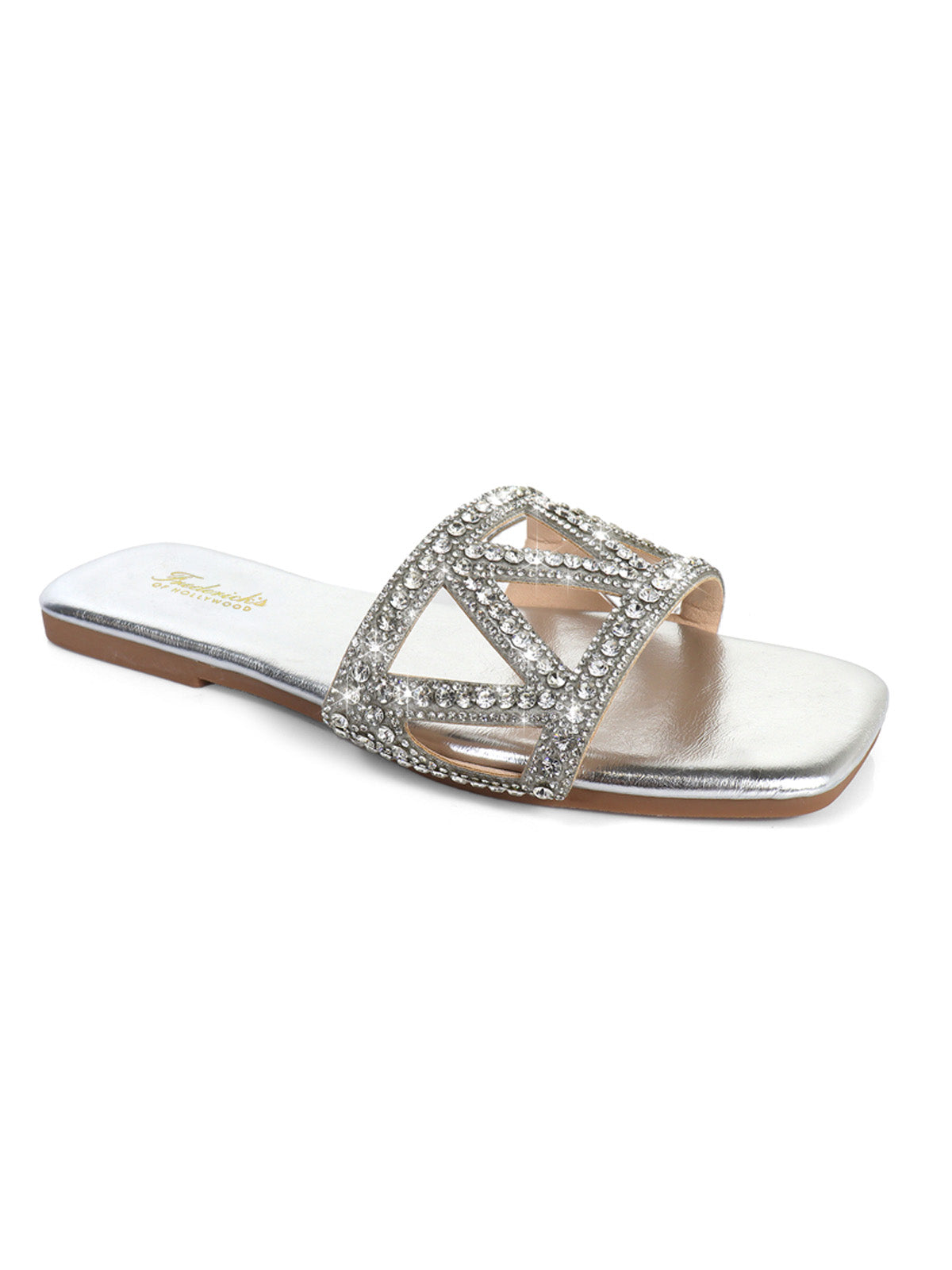 Lucy Rhinestone Flat Sandal、mySite、bengalsvssteelers