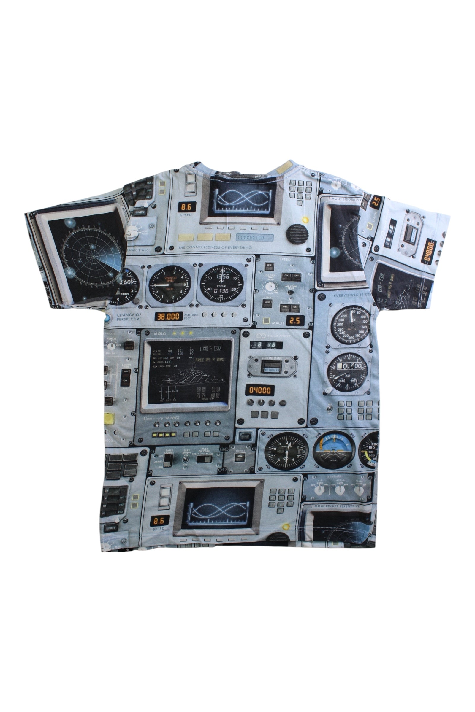 Molo Cockpit Design T-Shirt - 8Y、mySite、g9winljtr