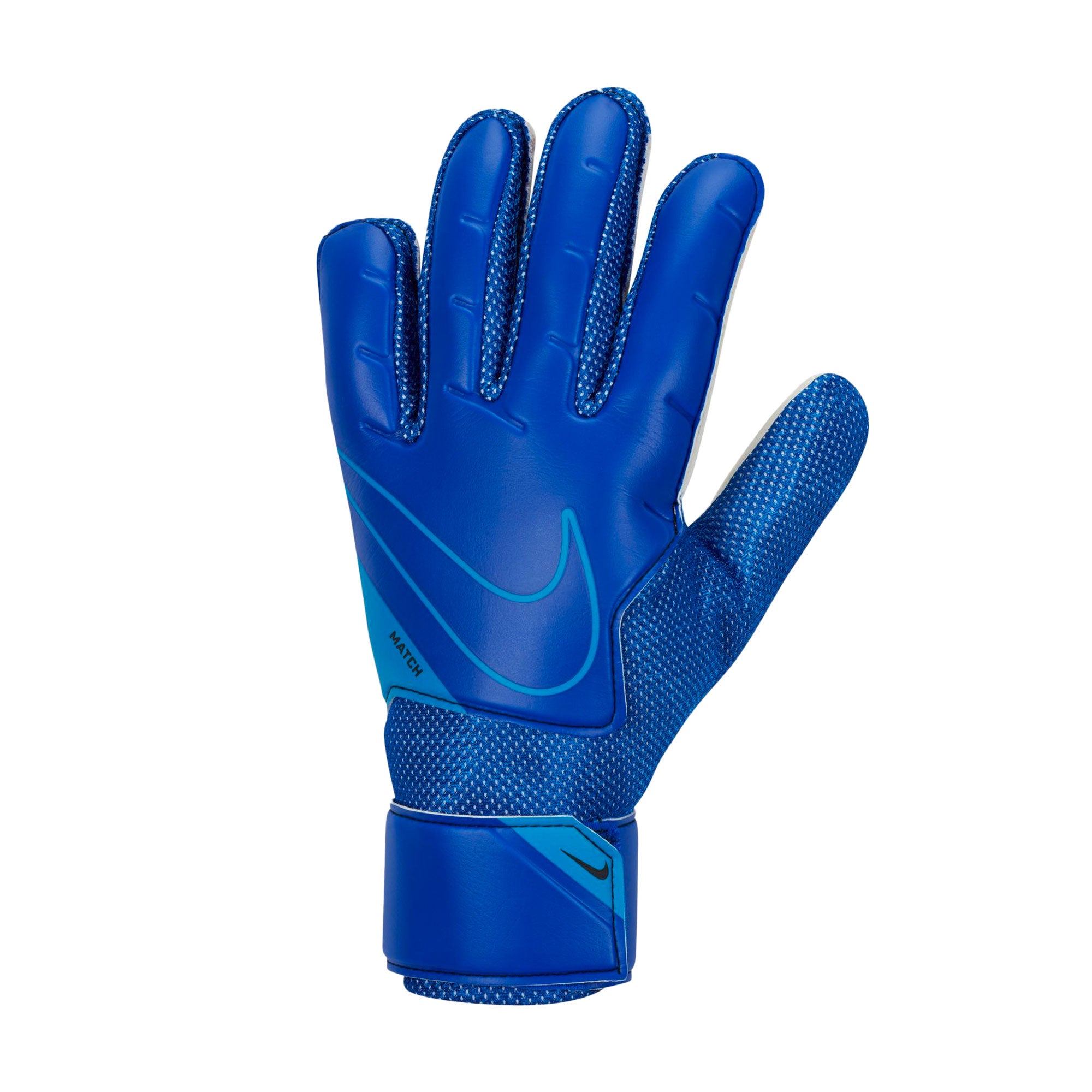 Nike Men's Match Goalkeeper Gloves Light Marine/Blackened Blue、mySite、noshort