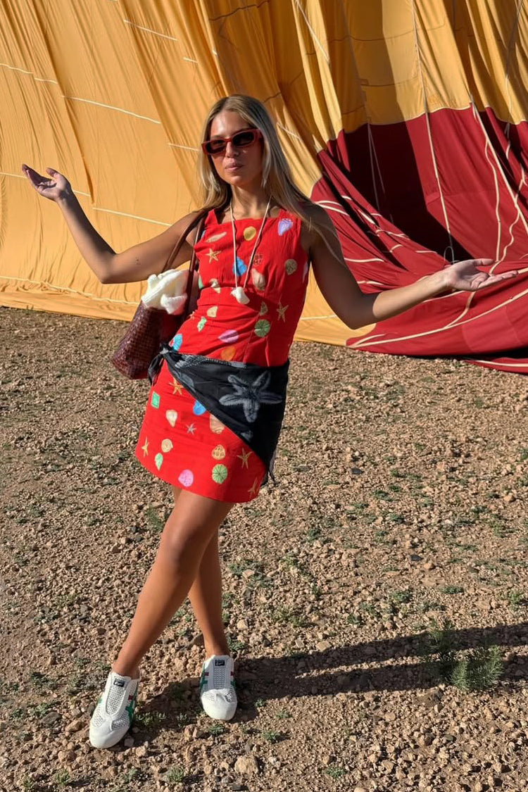 Red Shell Ioana Mini Dress、mySite、solidvoid