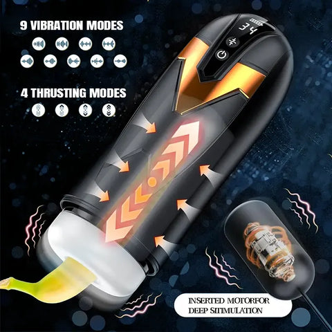 Advanced Male Vibrating Masturbator