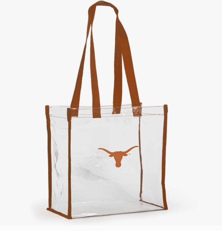 Texas Longhorn or Florida Gators Clear Stadium Tote*、mySite、g9winljtr