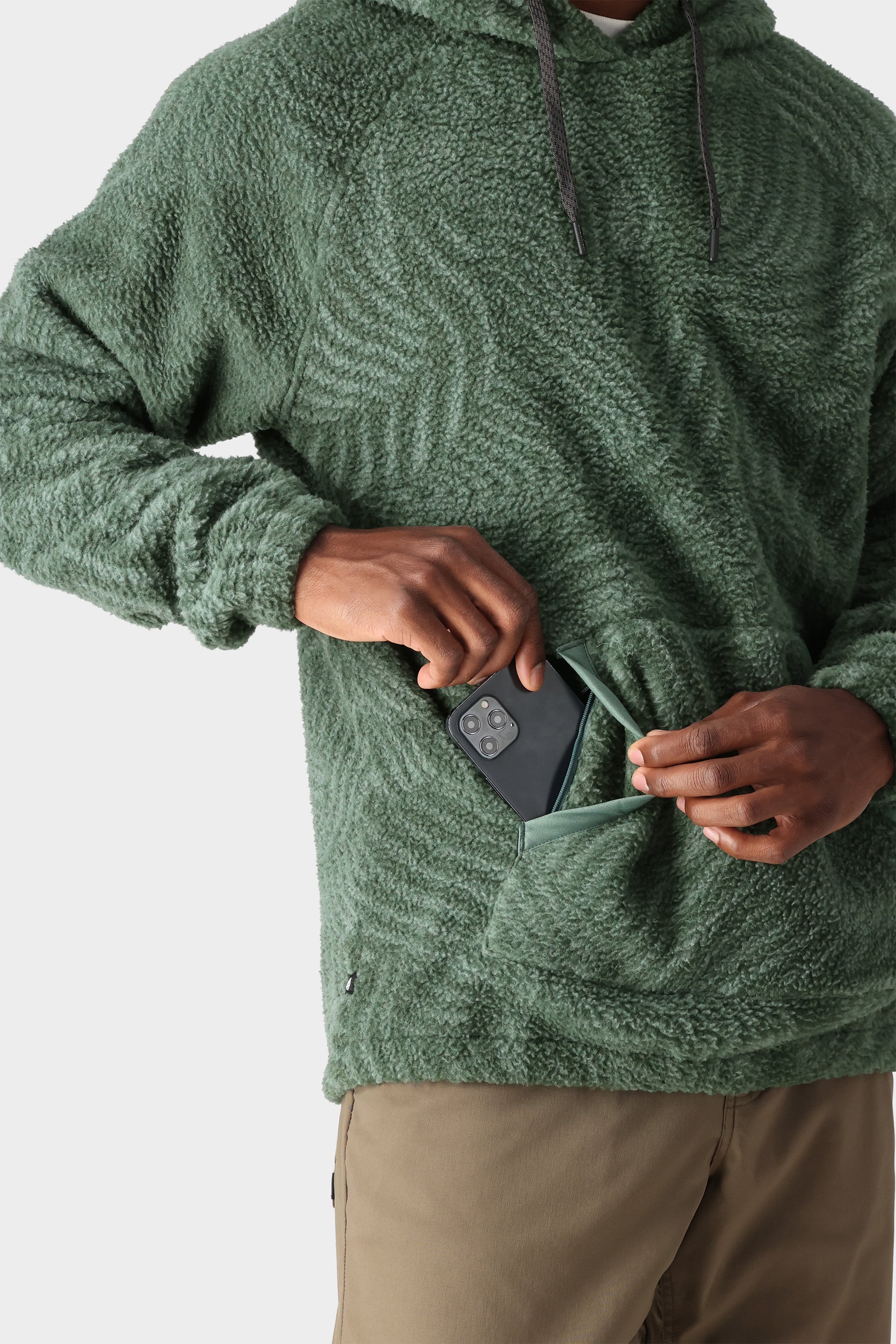 686 Men's Buttermilk Sherpa Fleece Pullover Hoody、mySite、i-lightchina