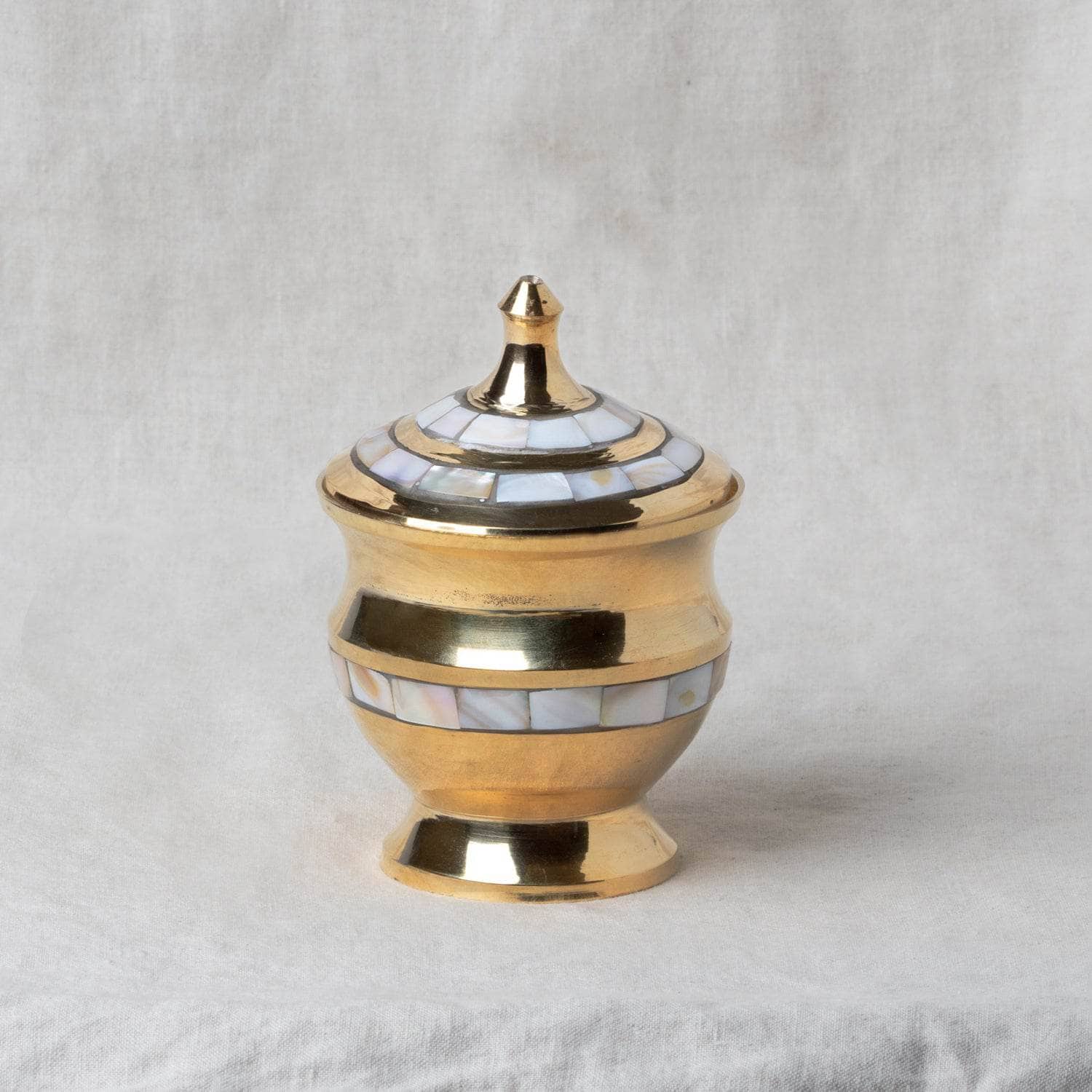 Brass Mother of Pearl Charcoal & Smudge Burner Kit、mySite、hinf8tx79