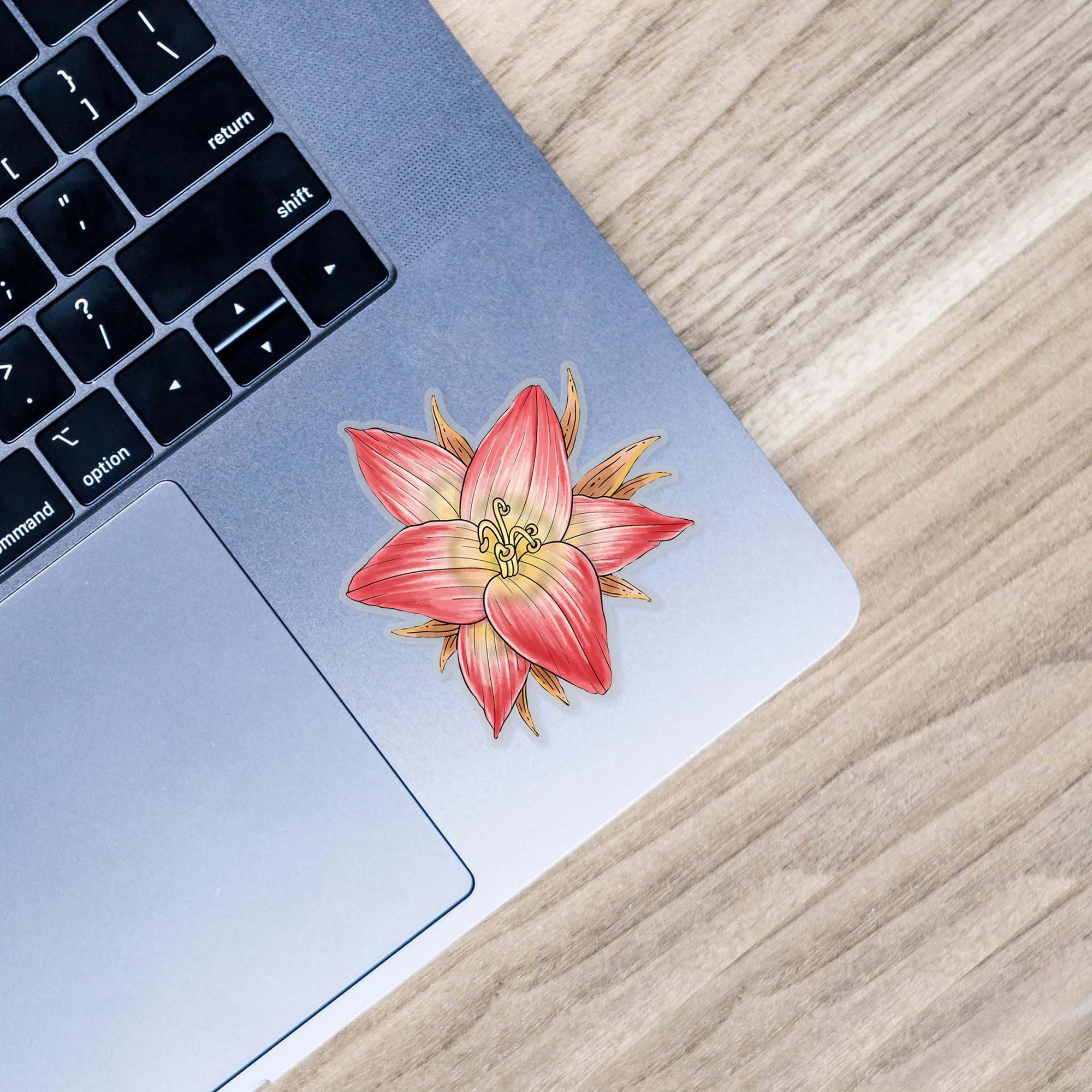  Belladonna - Botanical Clear Sticker、mySite、ghnorth