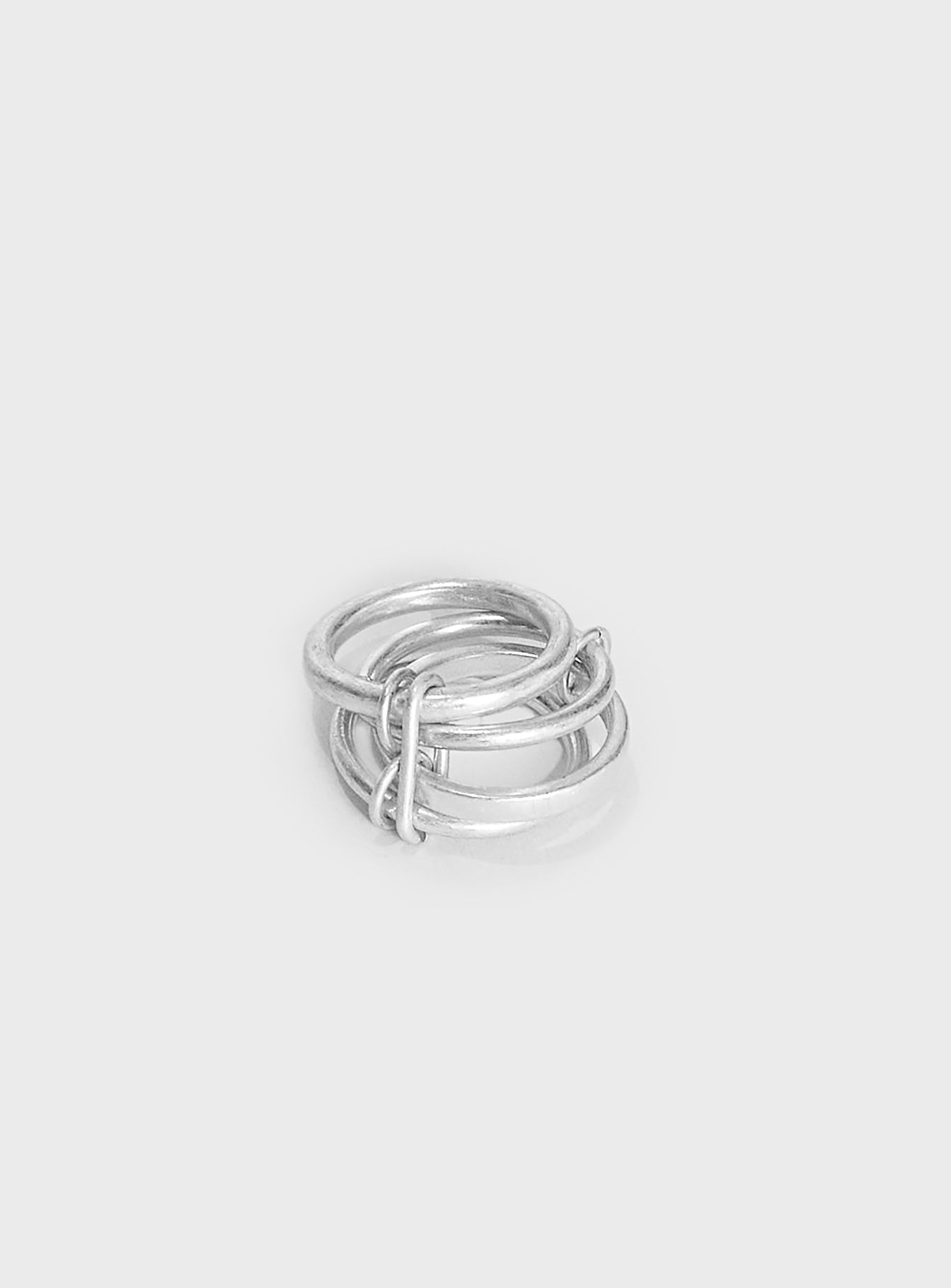 Poesia Ring Silver、mySite、solidvoid