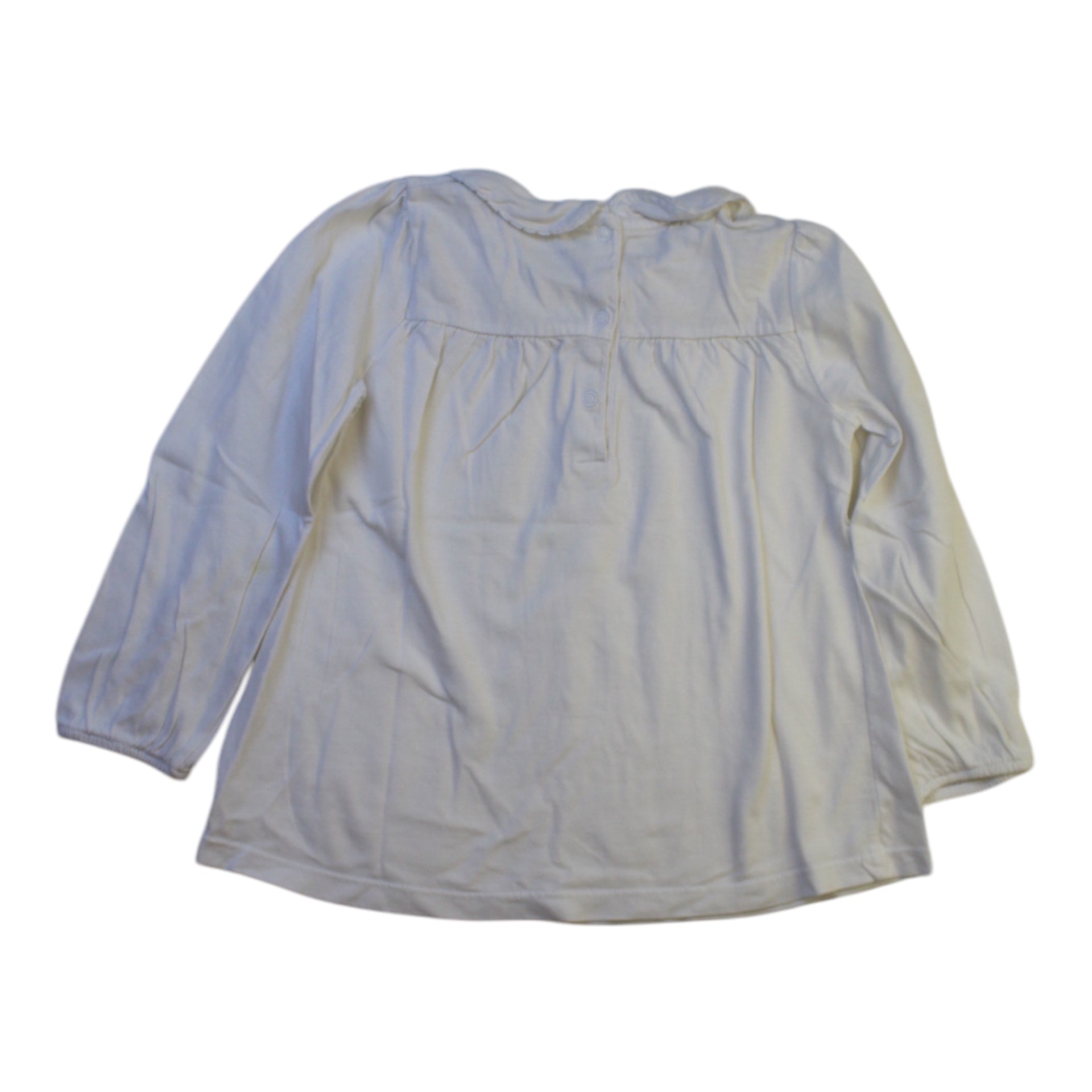 Bout'Chou Peter Pan Collar Top, Size 3T、mySite、g9winljtr