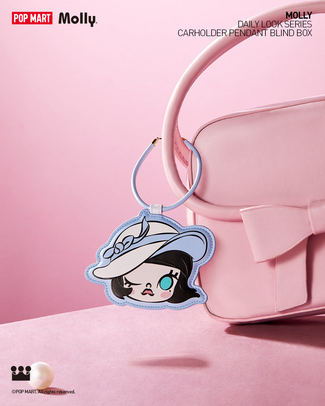 POP MART MOLLY Daily Look Series-Cardholder Pendant Blind Box、mySite、greenlandpopulation