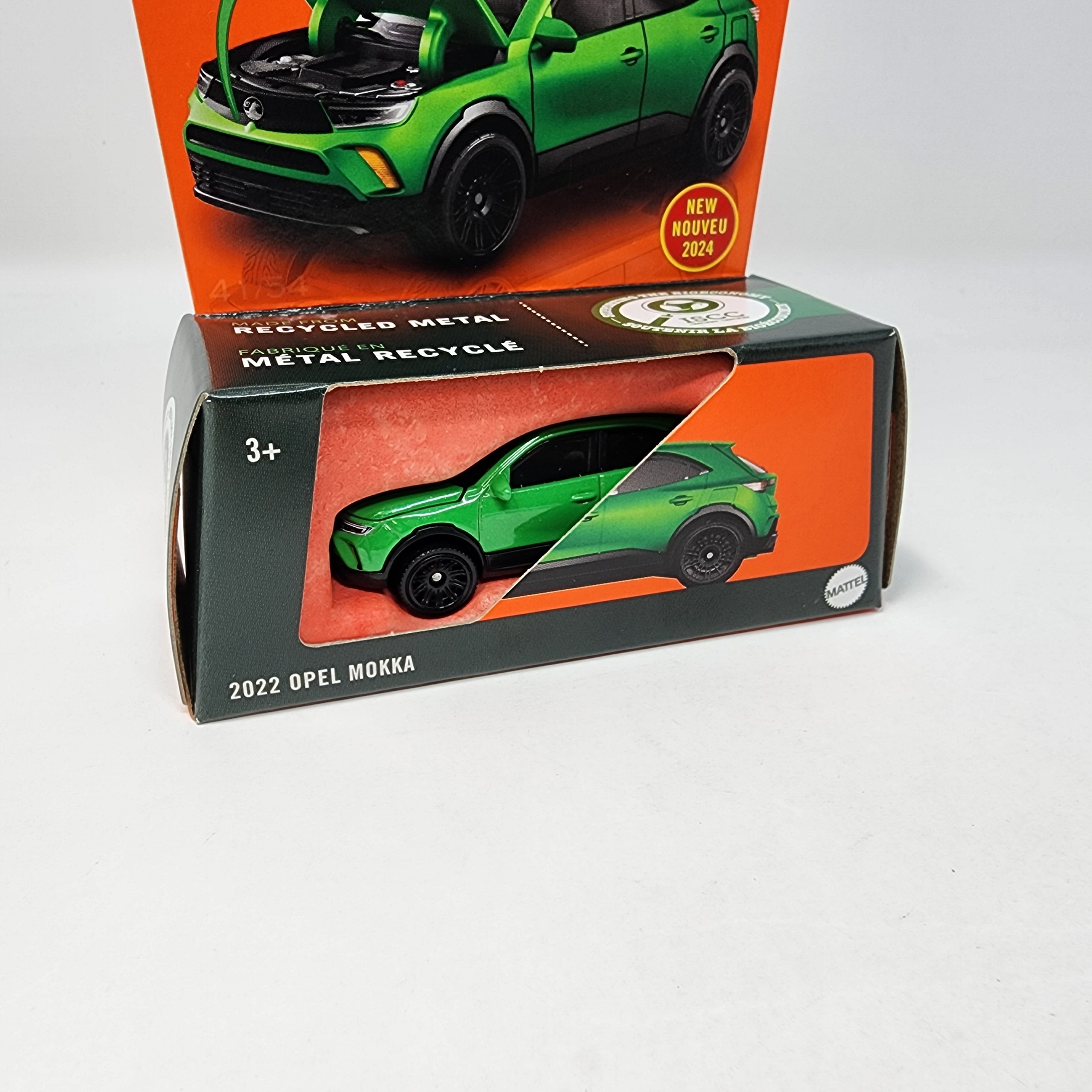 2022 OPEL Mokka * Green * 2024 Matchbox Moving Parts Case Q、mySite、hgirdovlk