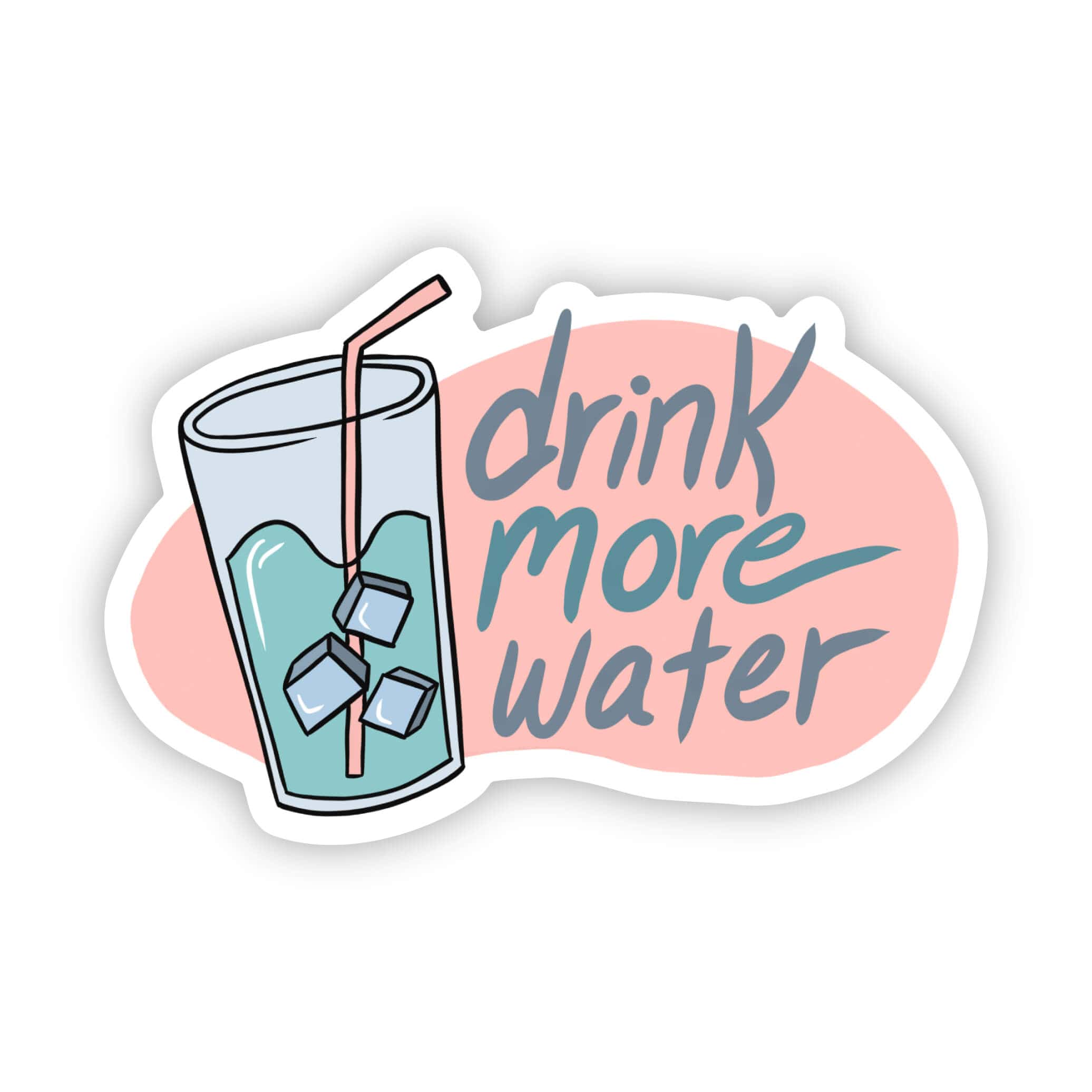  Drink more water sticker、mySite、elrpsem3k