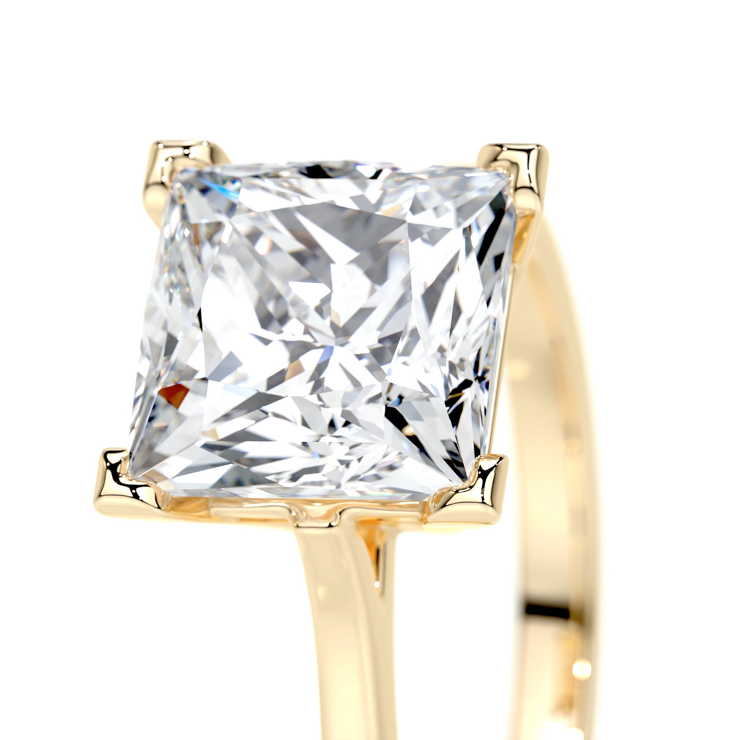 Ella Lab Grown Diamond Ring -18K Yellow Gold、mySite、hinf8tx79