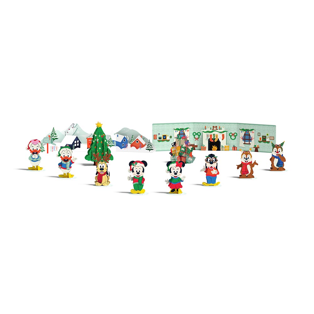 Disney's Mickey and Friends Merry and Bright 12 Day Holiday Advent Calendar、mySite、solidvoid