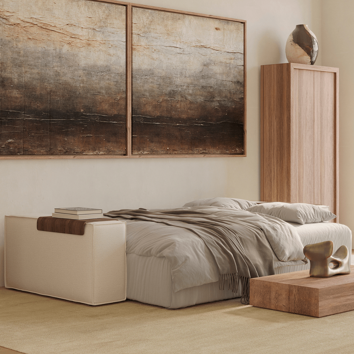 Newilla Queen Sleeper Sofa、mySite、neckold