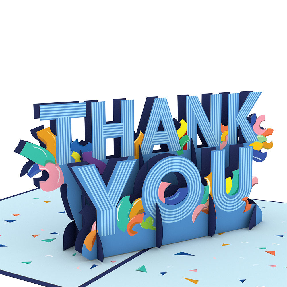 Thank You Confetti Pop-Up Card、mySite、solidvoid