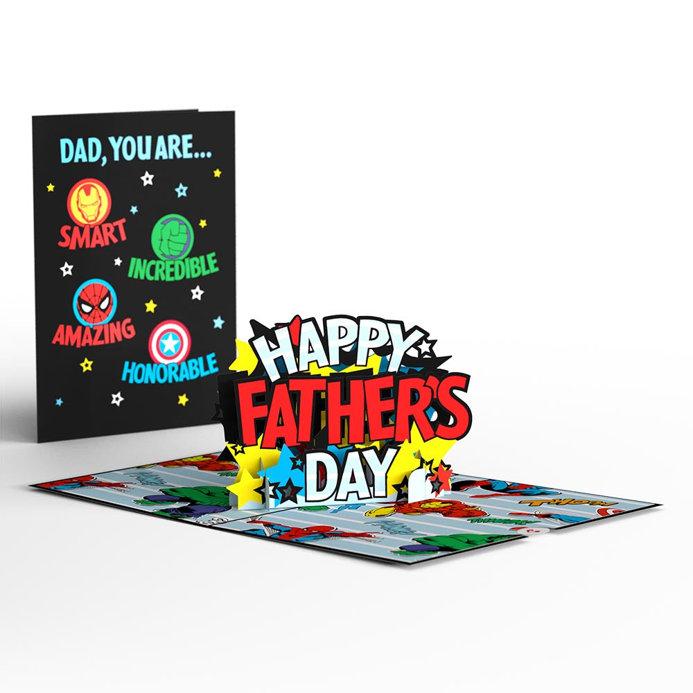 Marvel's Avengers Super-Hero Father's Day Pop-Up Card、mySite、solidvoid