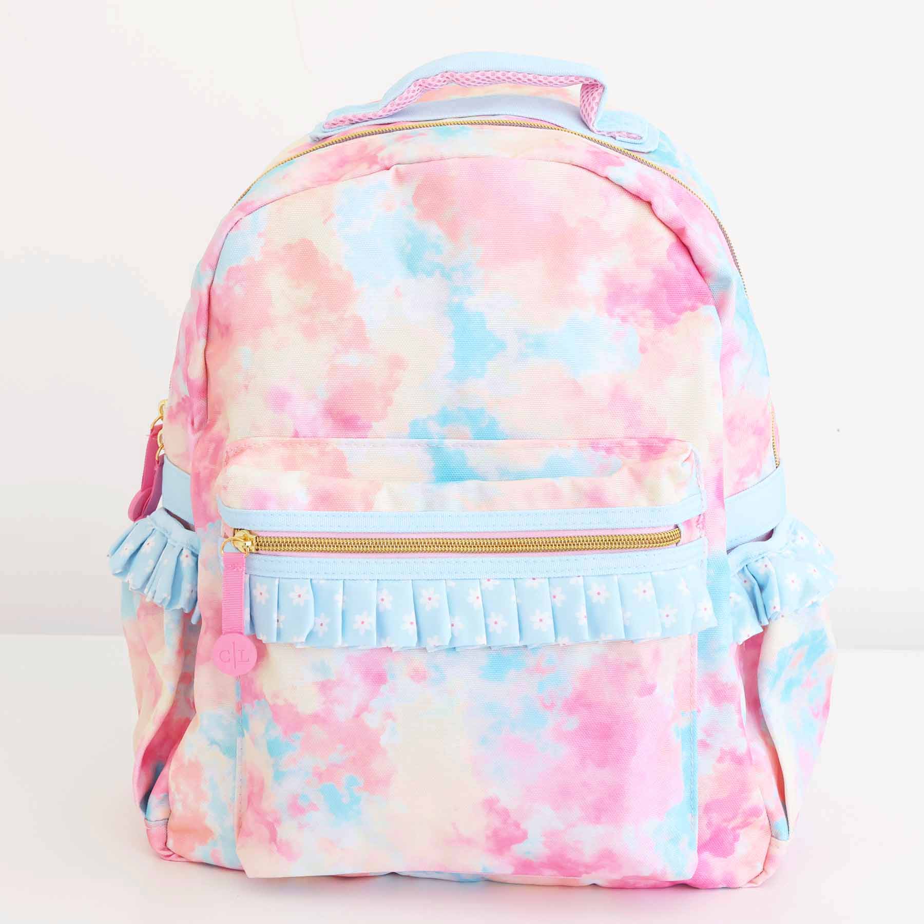  Kids Personalized Ruffle Backpack | Candy Clouds、mySite、layawaytickets