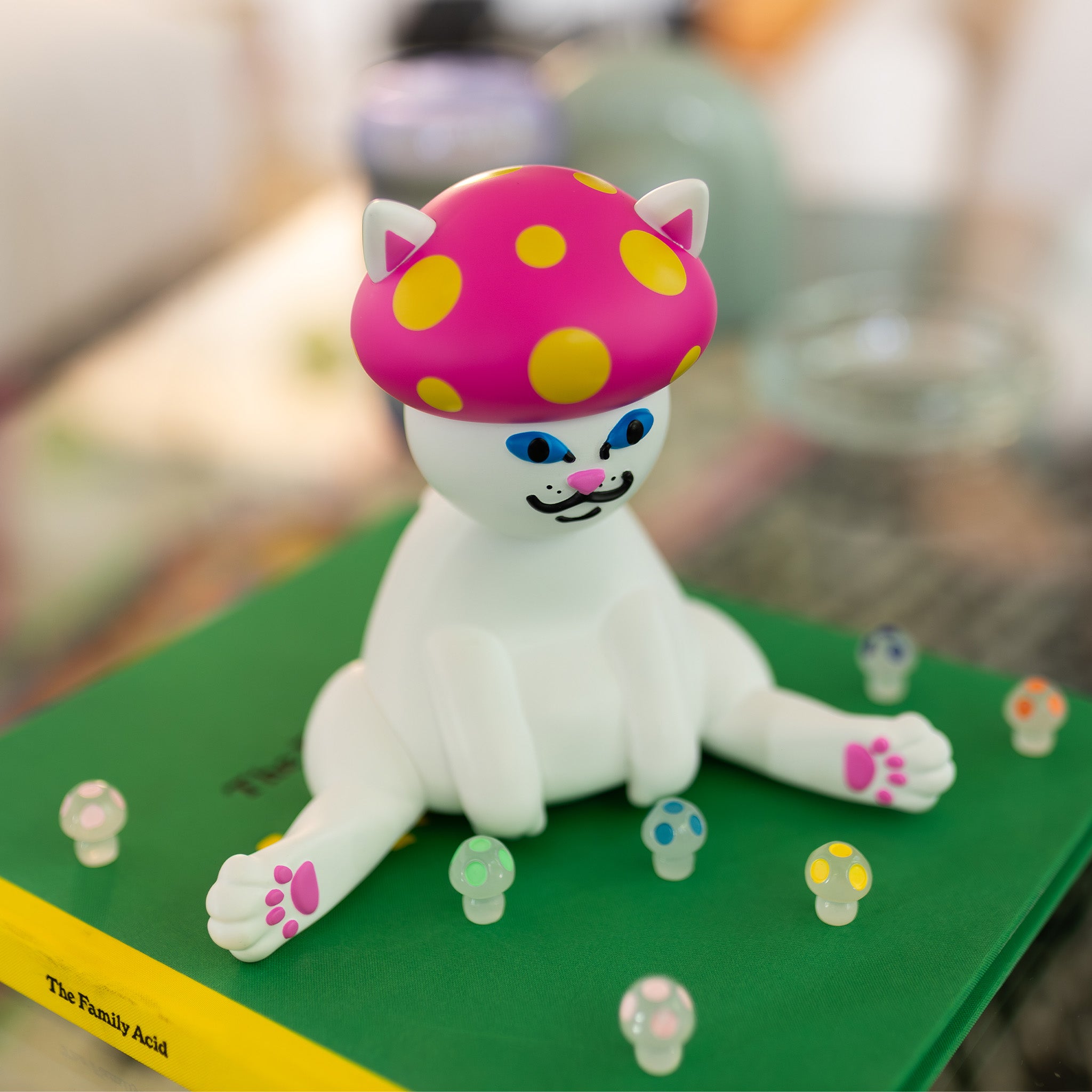  Psychedelic Nerm Grinder (White)、mySite、merchandisen