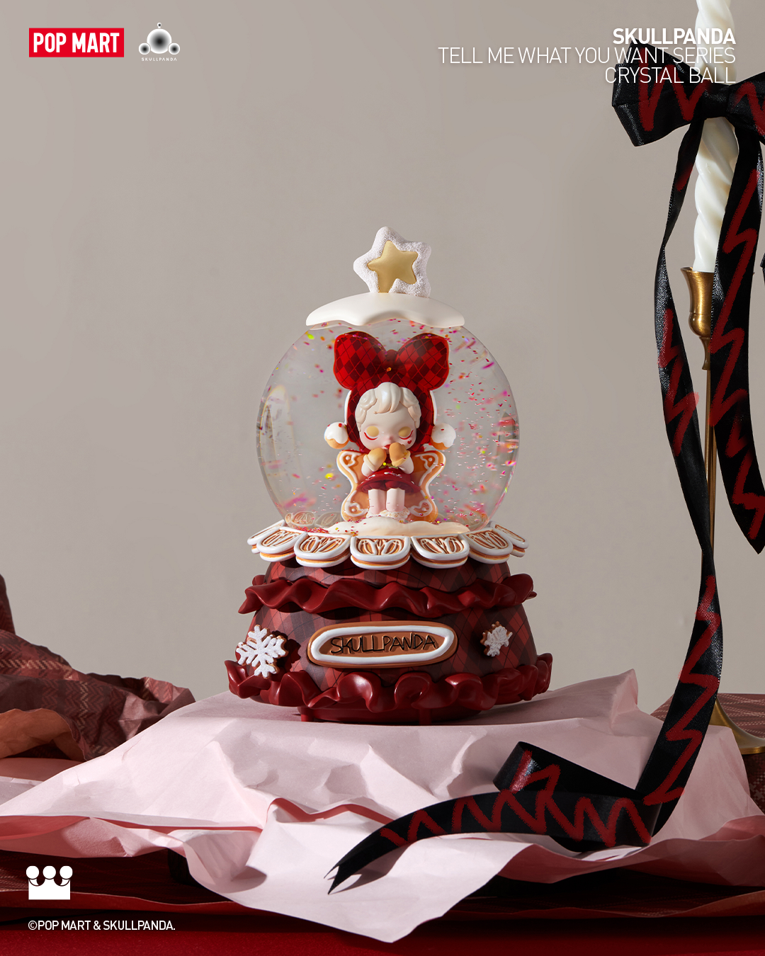  POP MART SKULLPANDA Tell Me What You Want Series-Crystal Ball、mySite、greenlandpopulation