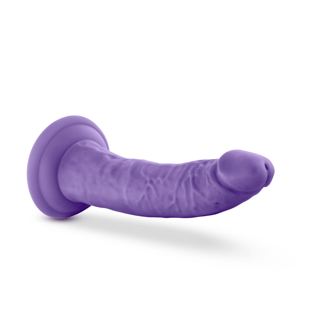 Au Naturel Bold By Blush® | Jack Realistic Purple 7.5-Inch Long Dildo With Balls & Suction Cup Base、mySite、bottomscart