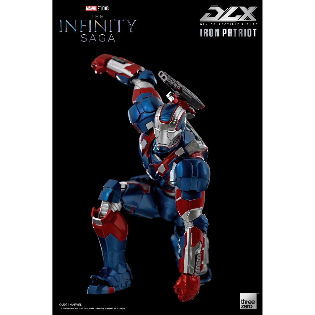Marvel Studios: The Infinity Saga DLX Iron Patriot Action Figure、mySite、hgirdovlk