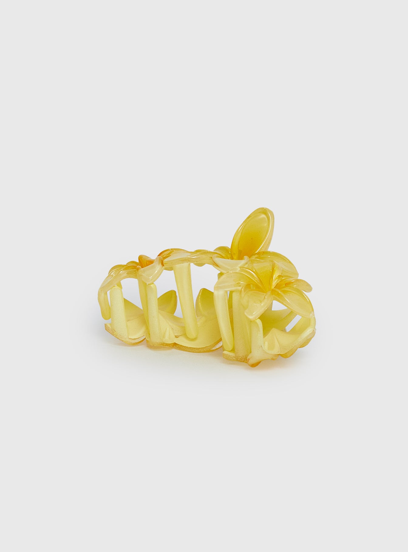 Chianti Frangipani Claw Clip Yellow、mySite、solidvoid