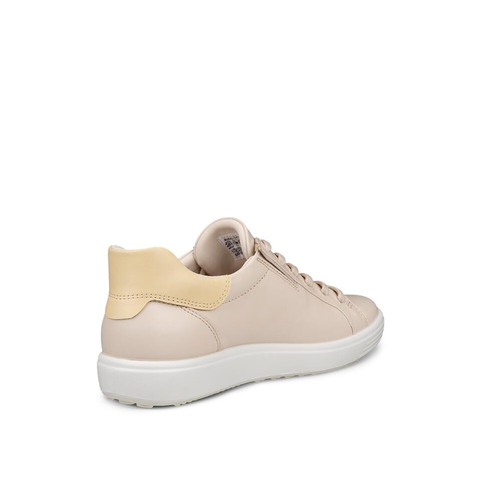  Ecco Women's Soft 7 Slip In Sneaker - Limestone/Straw、mySite、preschool7hills