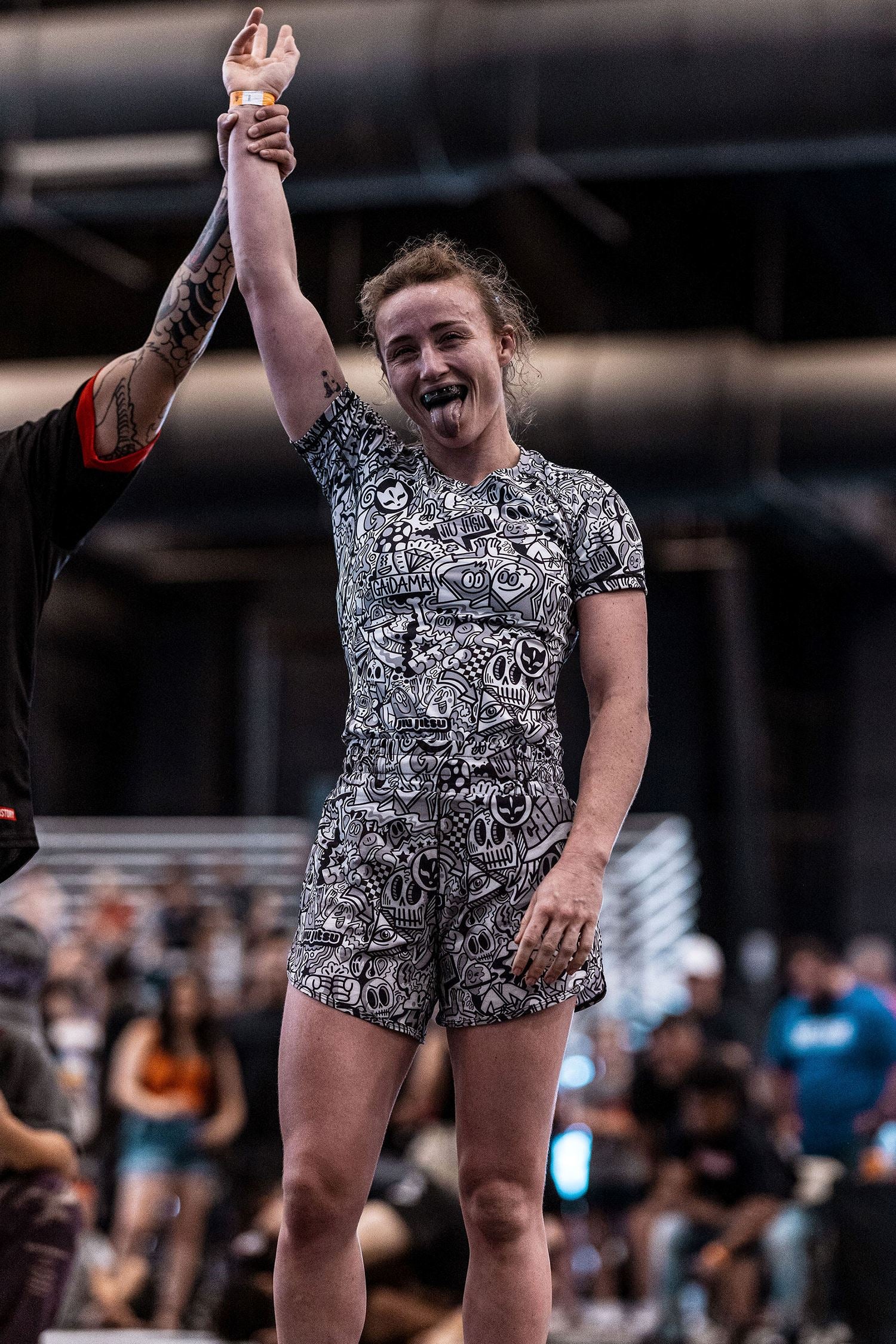 Women's Wotto Doodle Jiu Jitsu Shorts、mySite、gigharbornorthrealestate