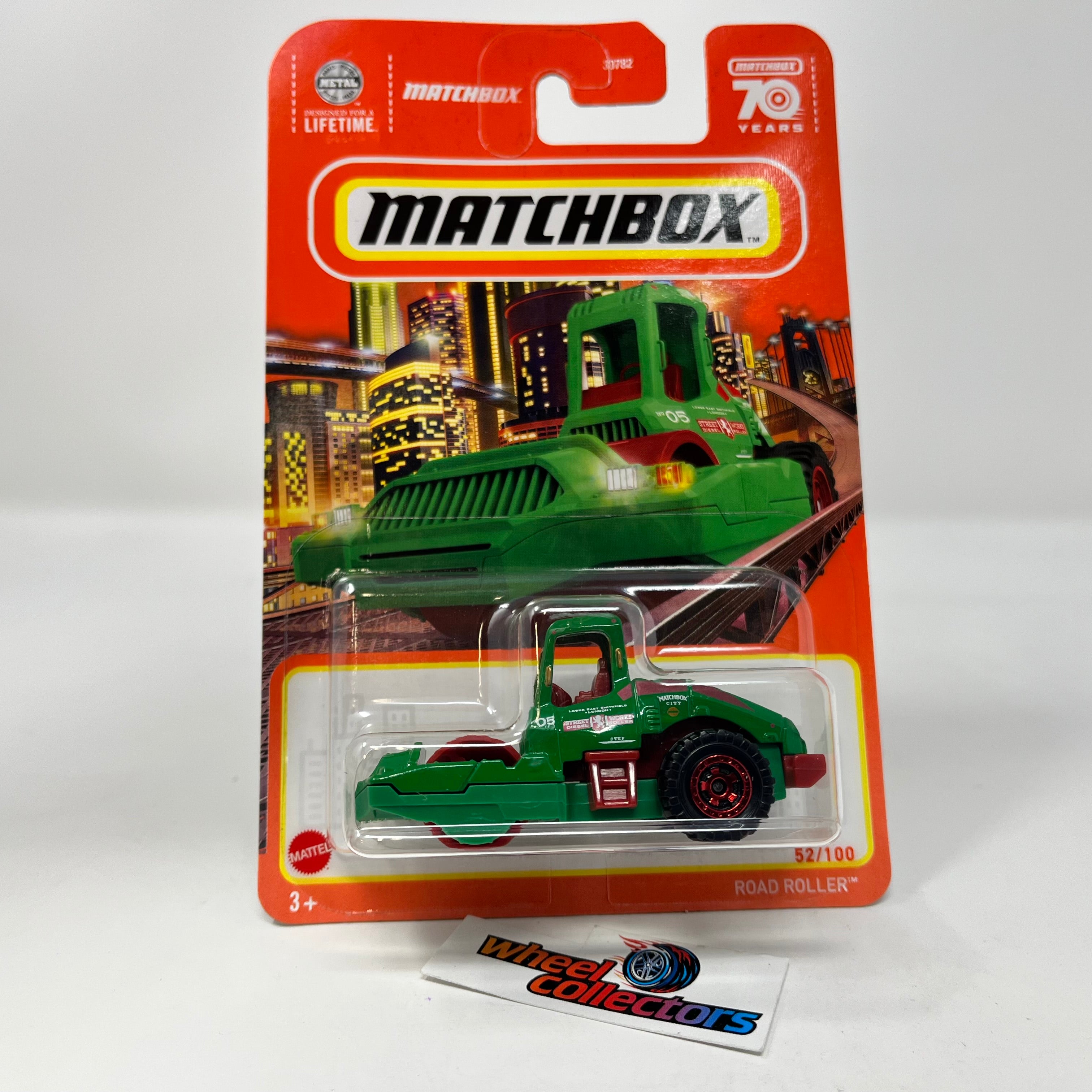 Road Roller #52 * Green * 2023 Matchbox Case M Release、mySite、hgirdovlk