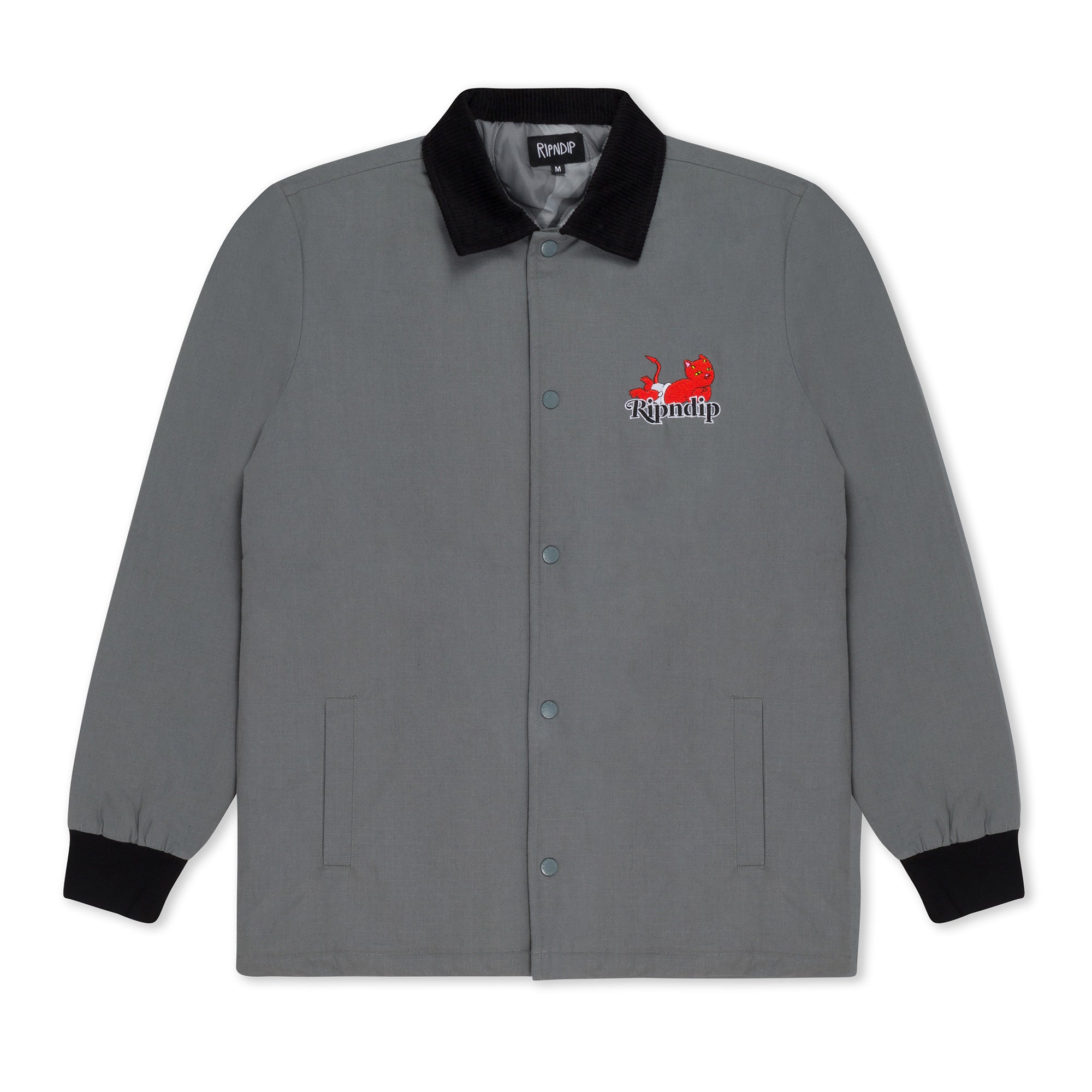  Devil Baby Button Down Jacket (Charcoal)、mySite、merchandisen